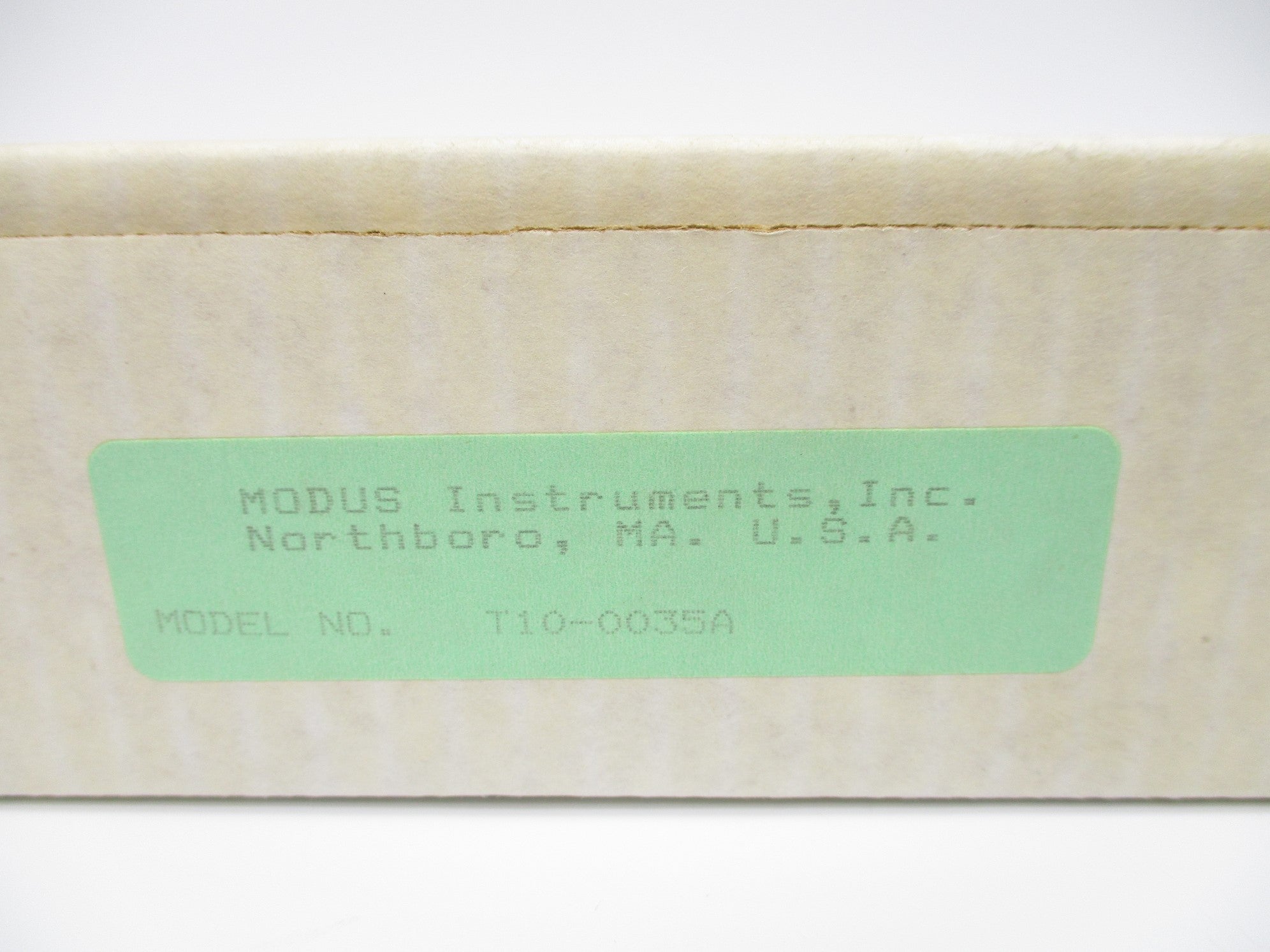 MODUS INSTRUMENTS T10-0035A NSMP