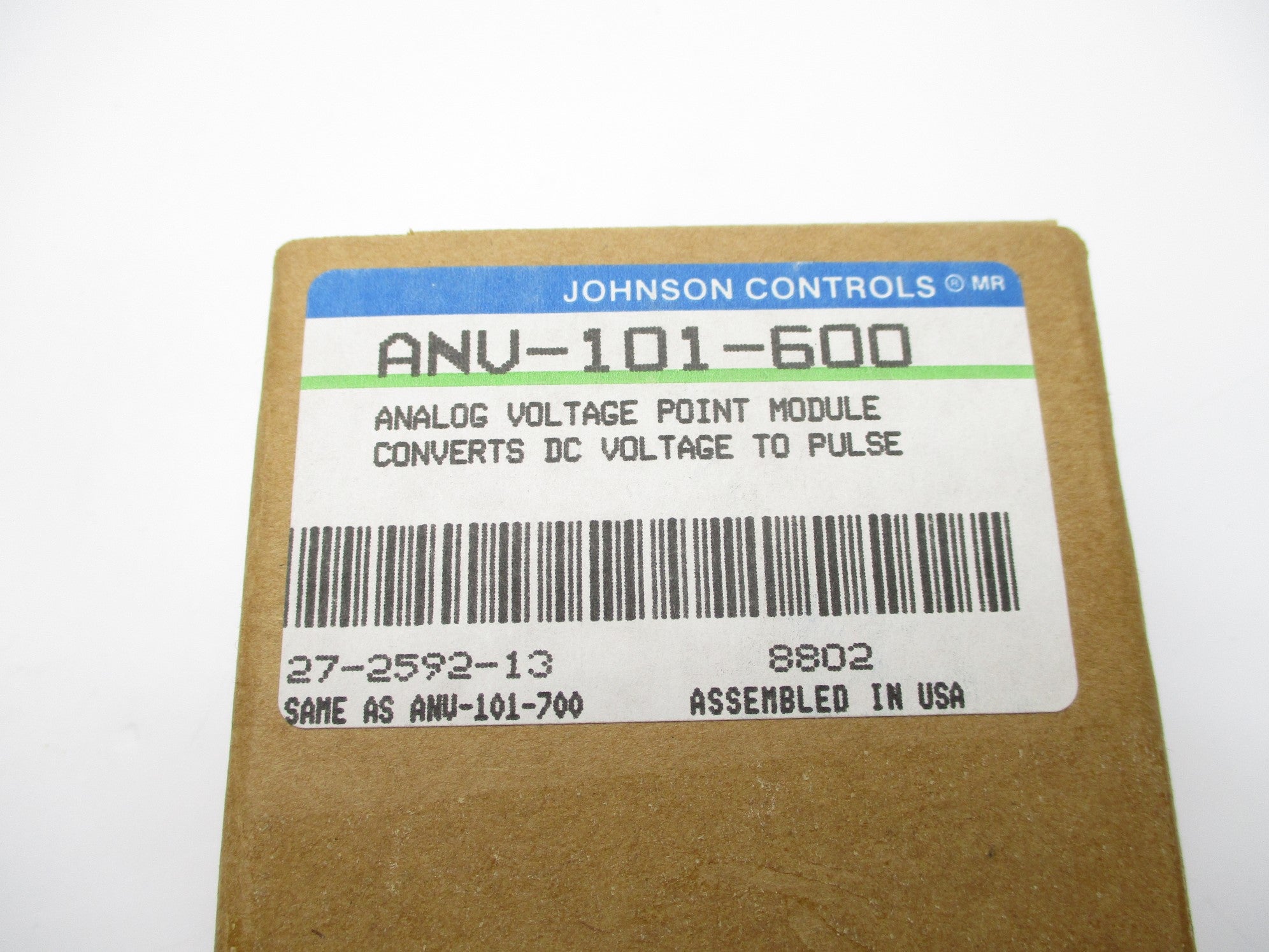 JOHNSON CONTROLS ANV-101-600 NSMP