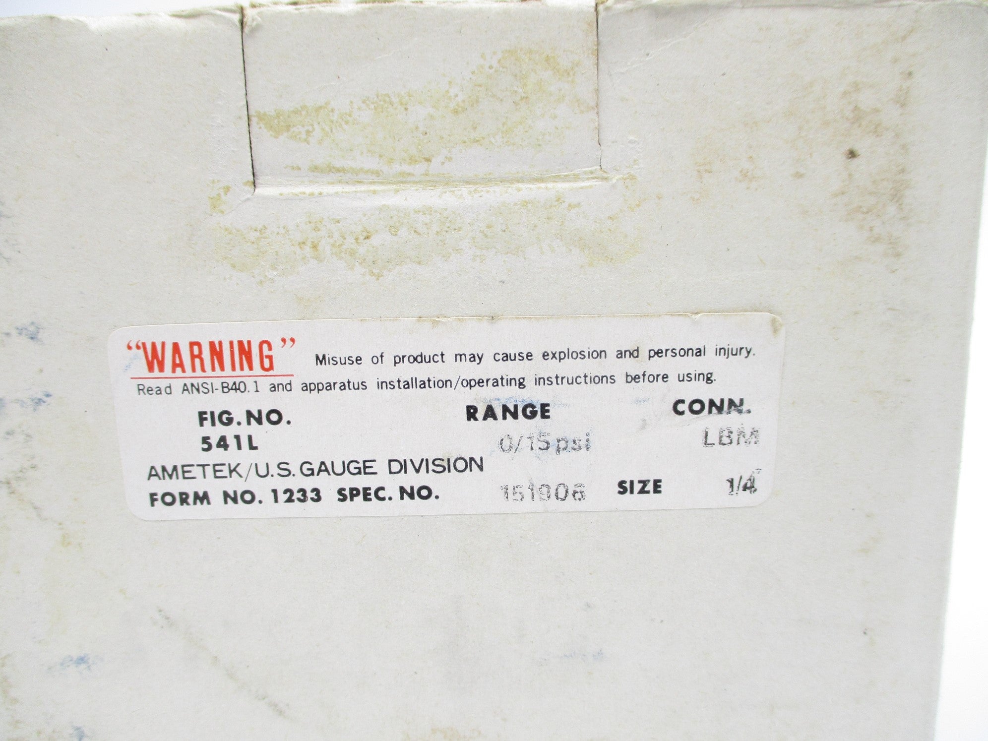 AMETEK 541L NSMP