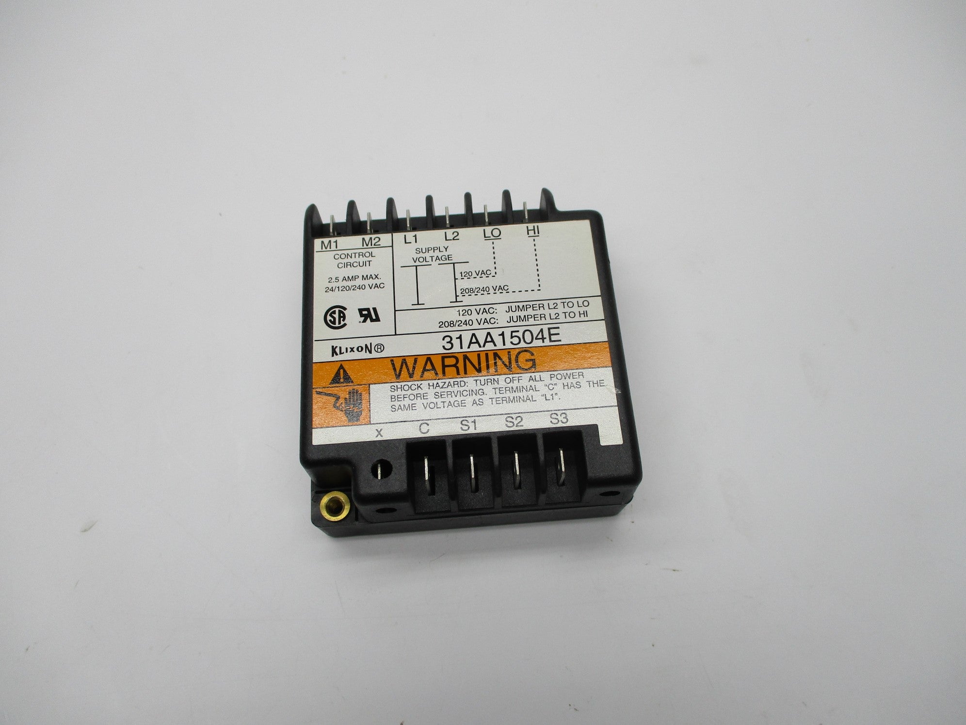 KLIXON 31AA1504E NSNP