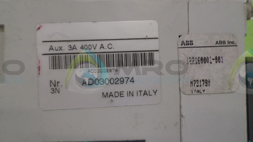 ABB S3N CIRCUIT BREAKER *USED*