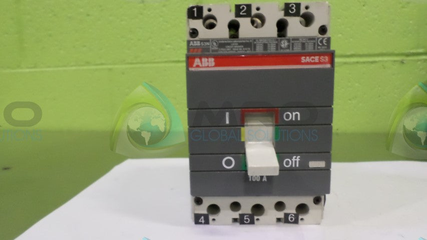 ABB S3N CIRCUIT BREAKER *USED*