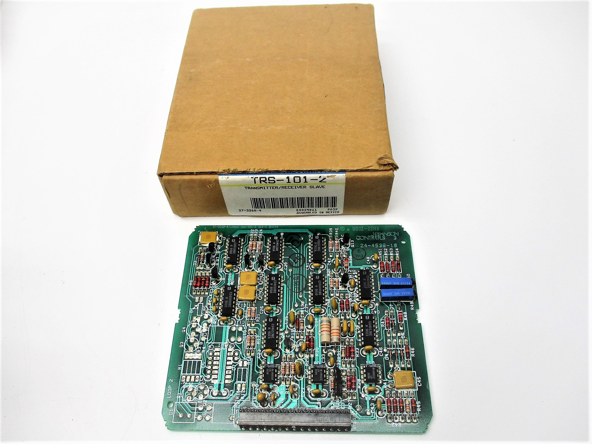 JOHNSON CONTROLS TRS-101-2 27-3268-4 REV. C NSMP