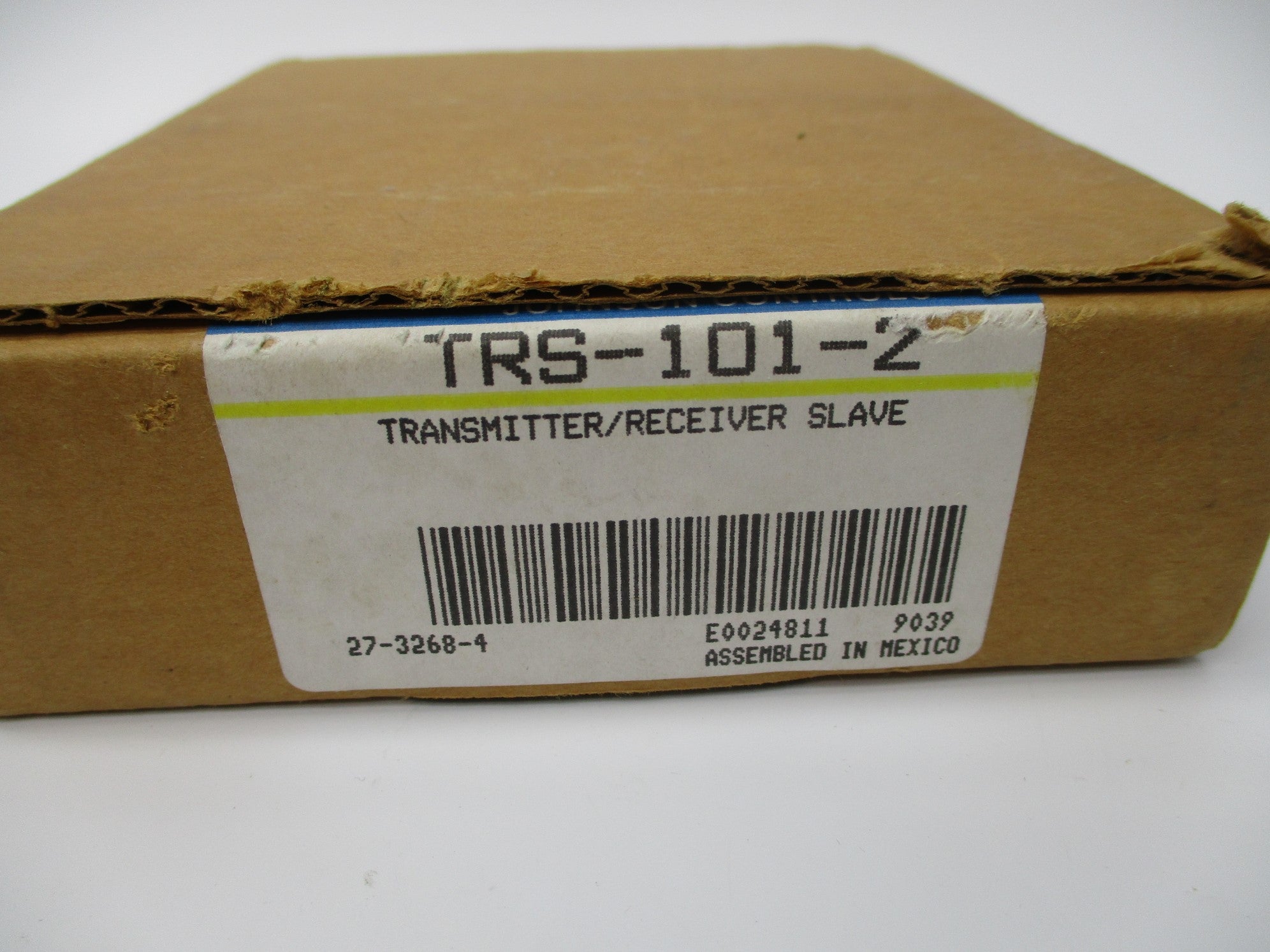 JOHNSON CONTROLS TRS-101-2 27-3268-4 REV. C NSMP