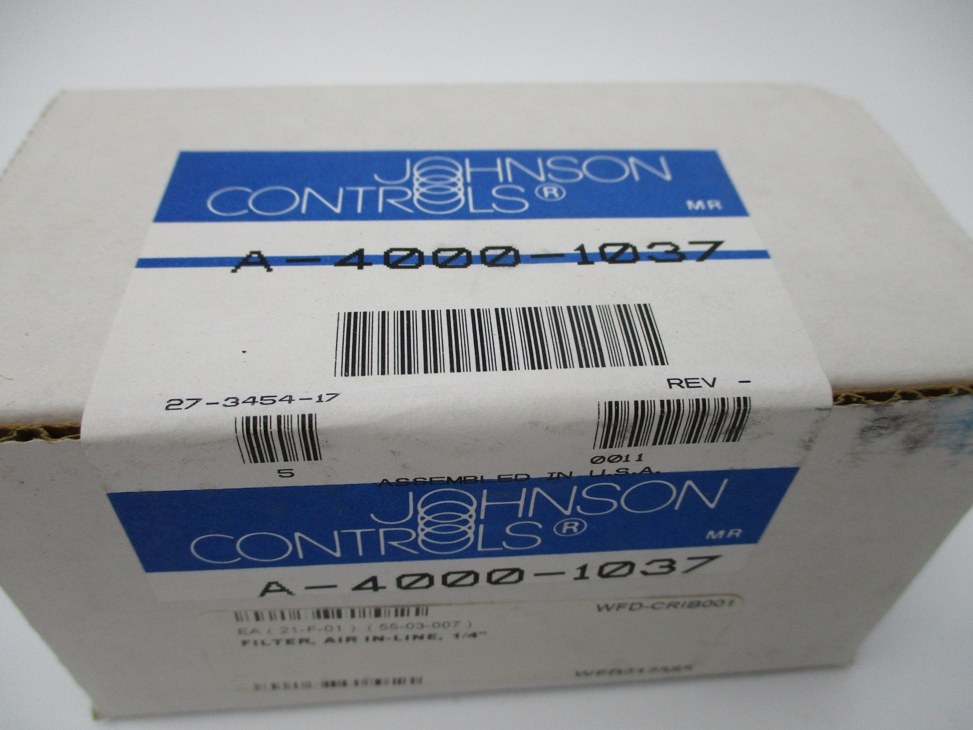 JOHNSON CONTROLS A-4000-1037 (QTY OF 5) NSFS