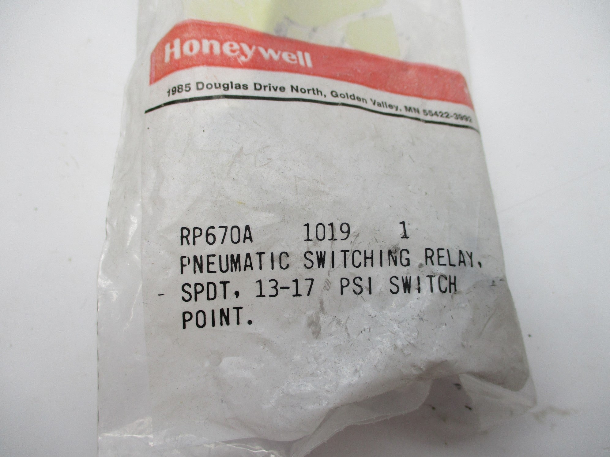 HONEYWELL RP670A10191 NSMP