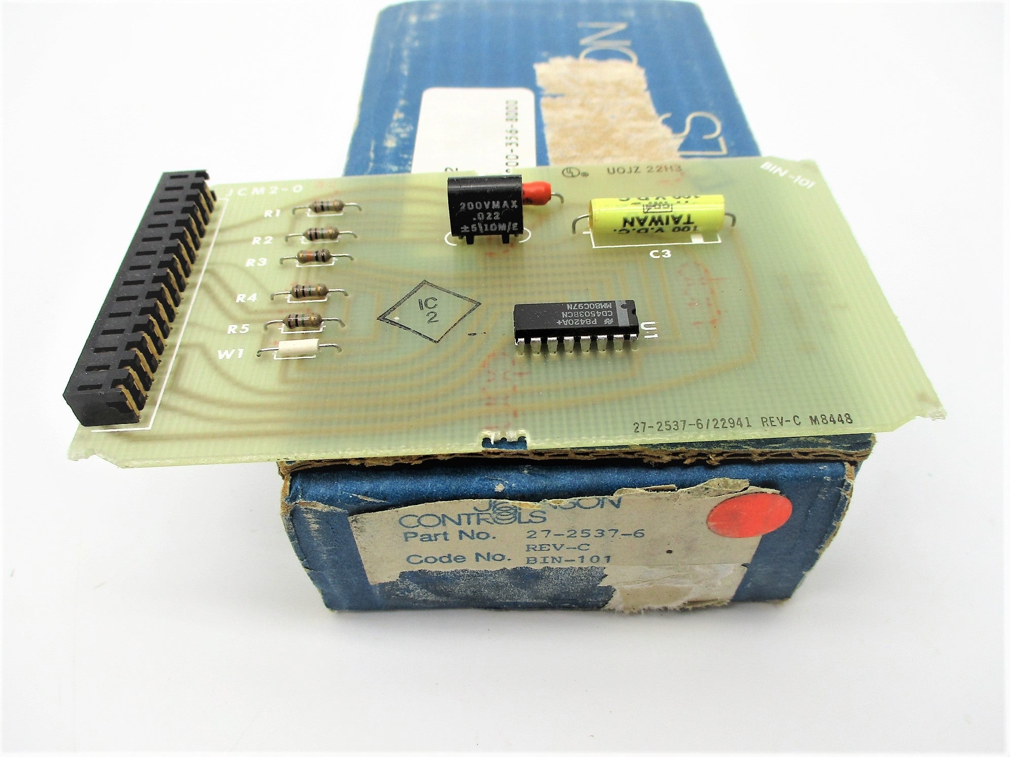 JOHNSON CONTROLS 27-2537-6 REV. C NSMP