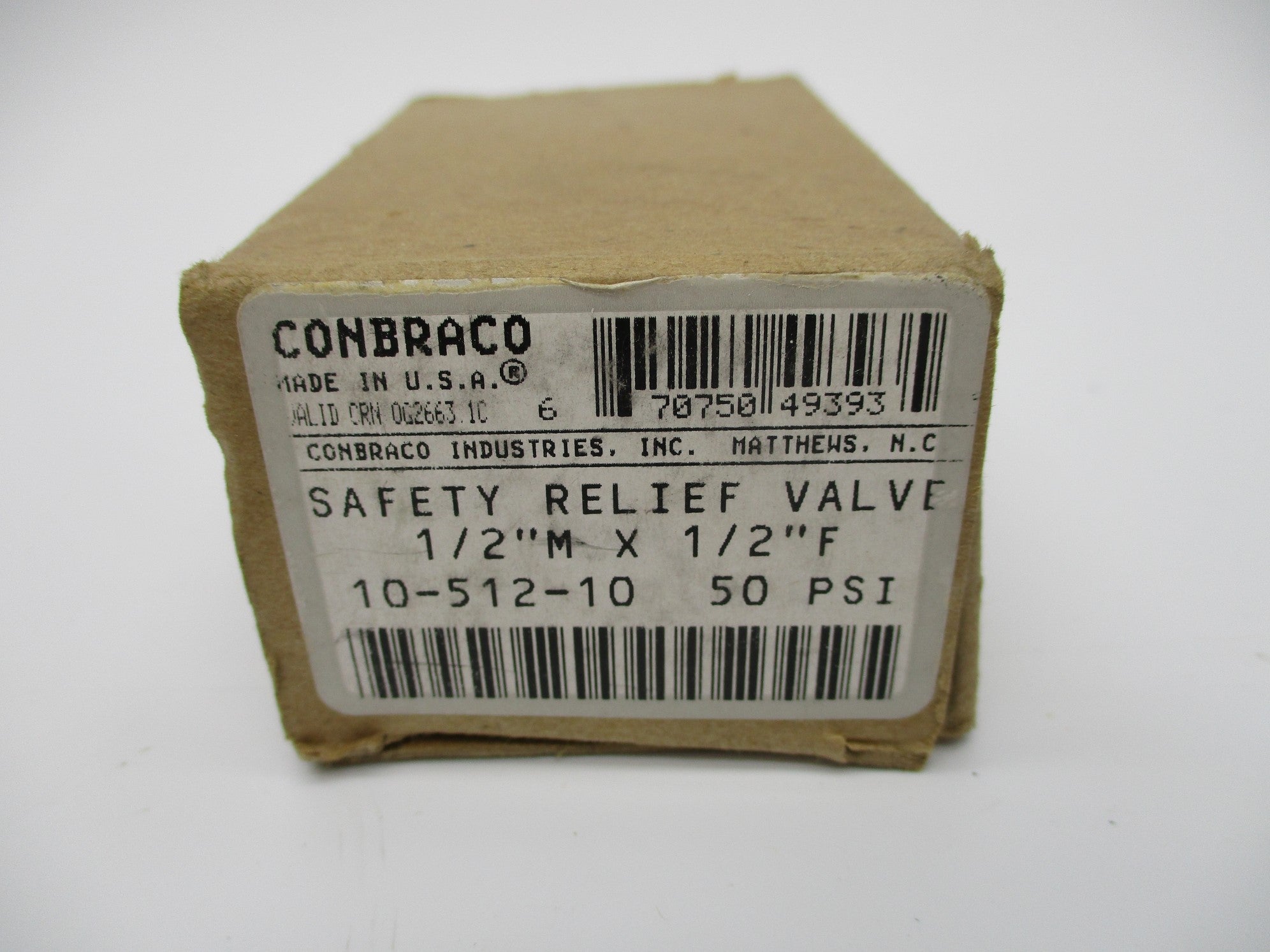 CONBRACO 10-512-10 NSMP