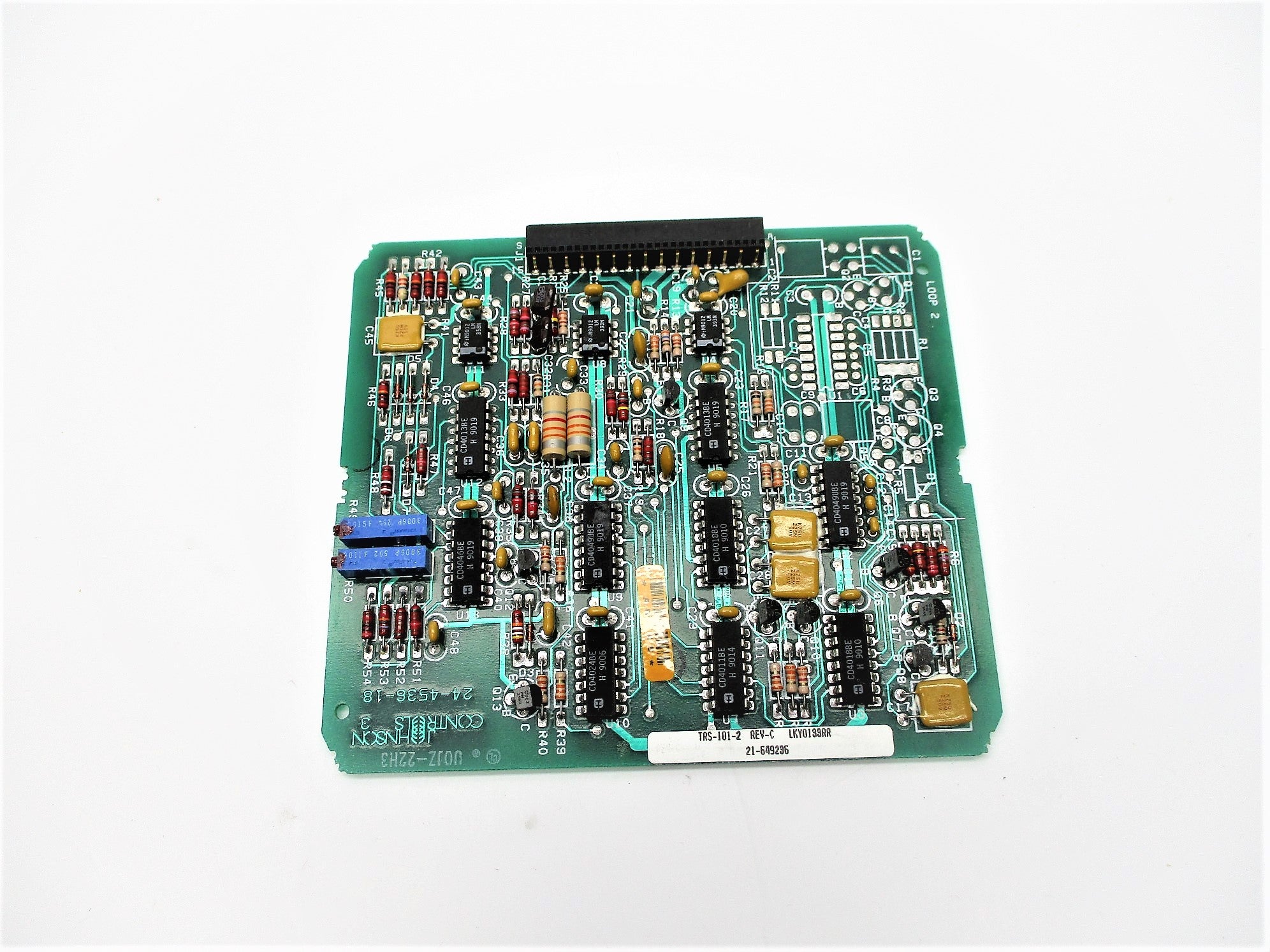 JOHNSON CONTROLS TRS-101-2 21-649236 REV. C NSNP