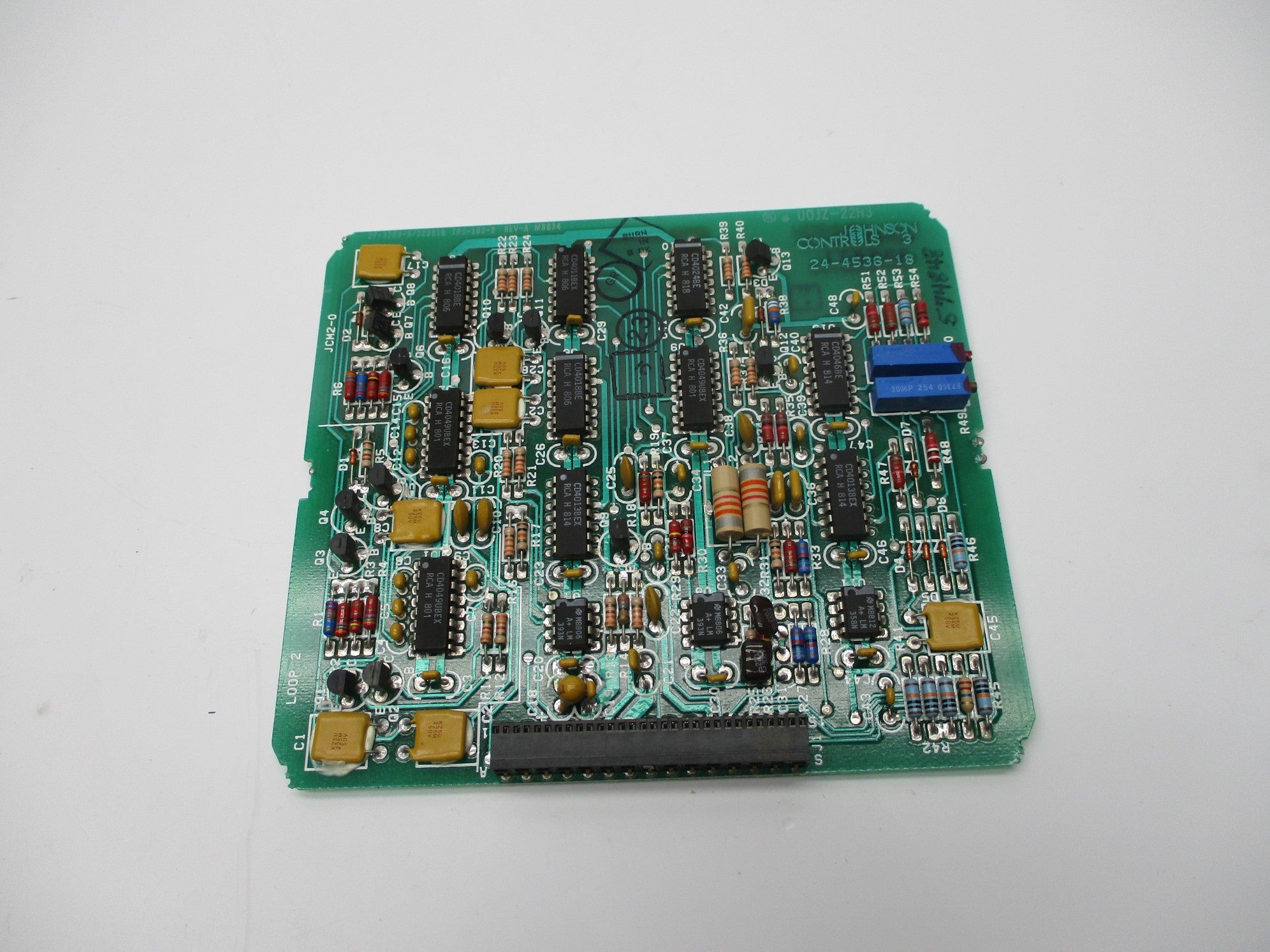 JOHNSON CONTROLS TRS-102-2 27-3269-9 REV. A NSNP