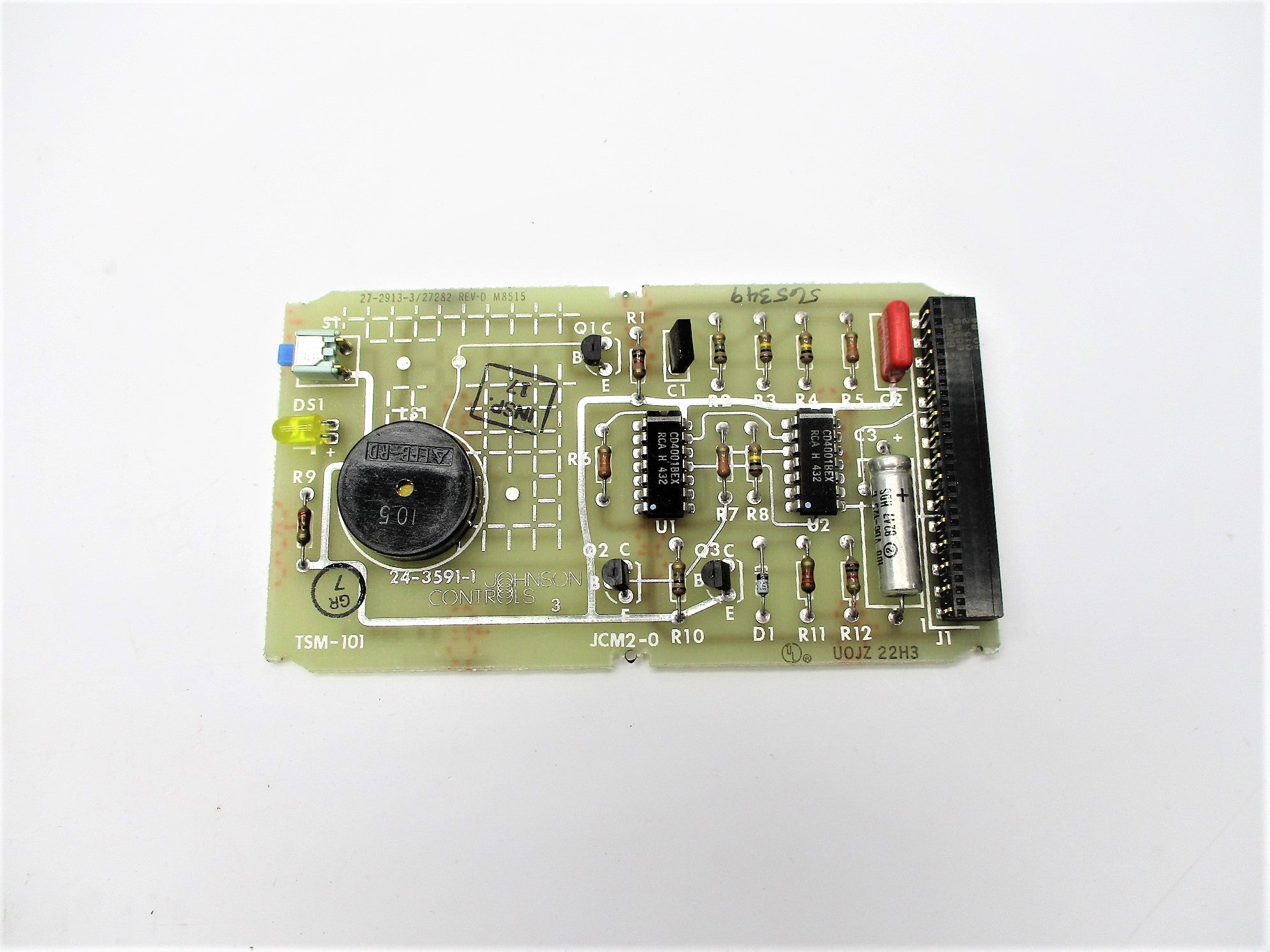 JOHNSON CONTROLS 27-2913-3 REV. D NSNP