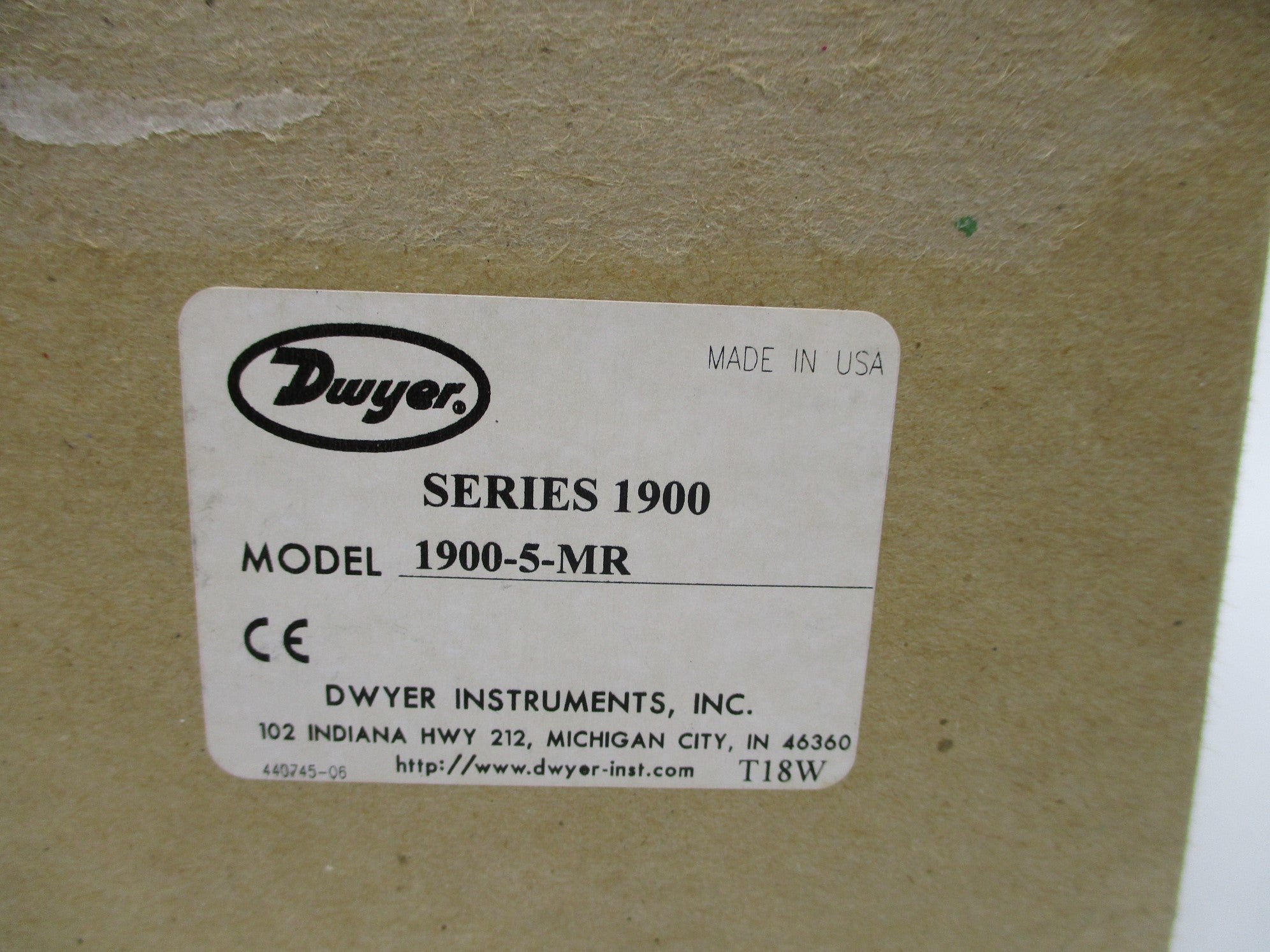 DWYER 1900-5-MR NSMP