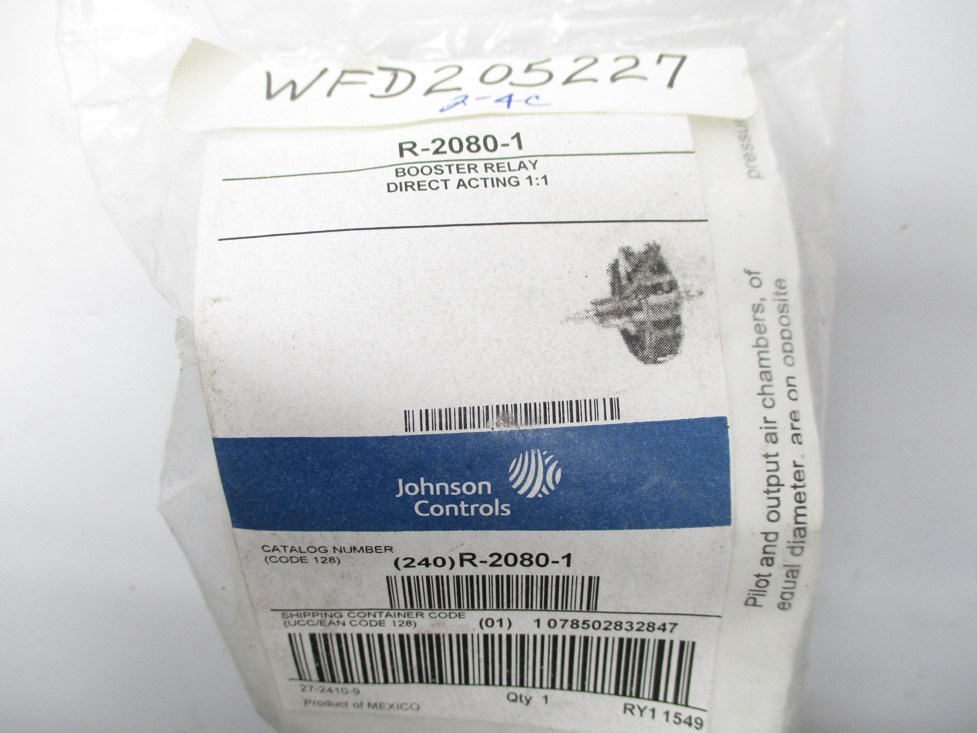 JOHNSON CONTROLS R-2080-1 NSMP