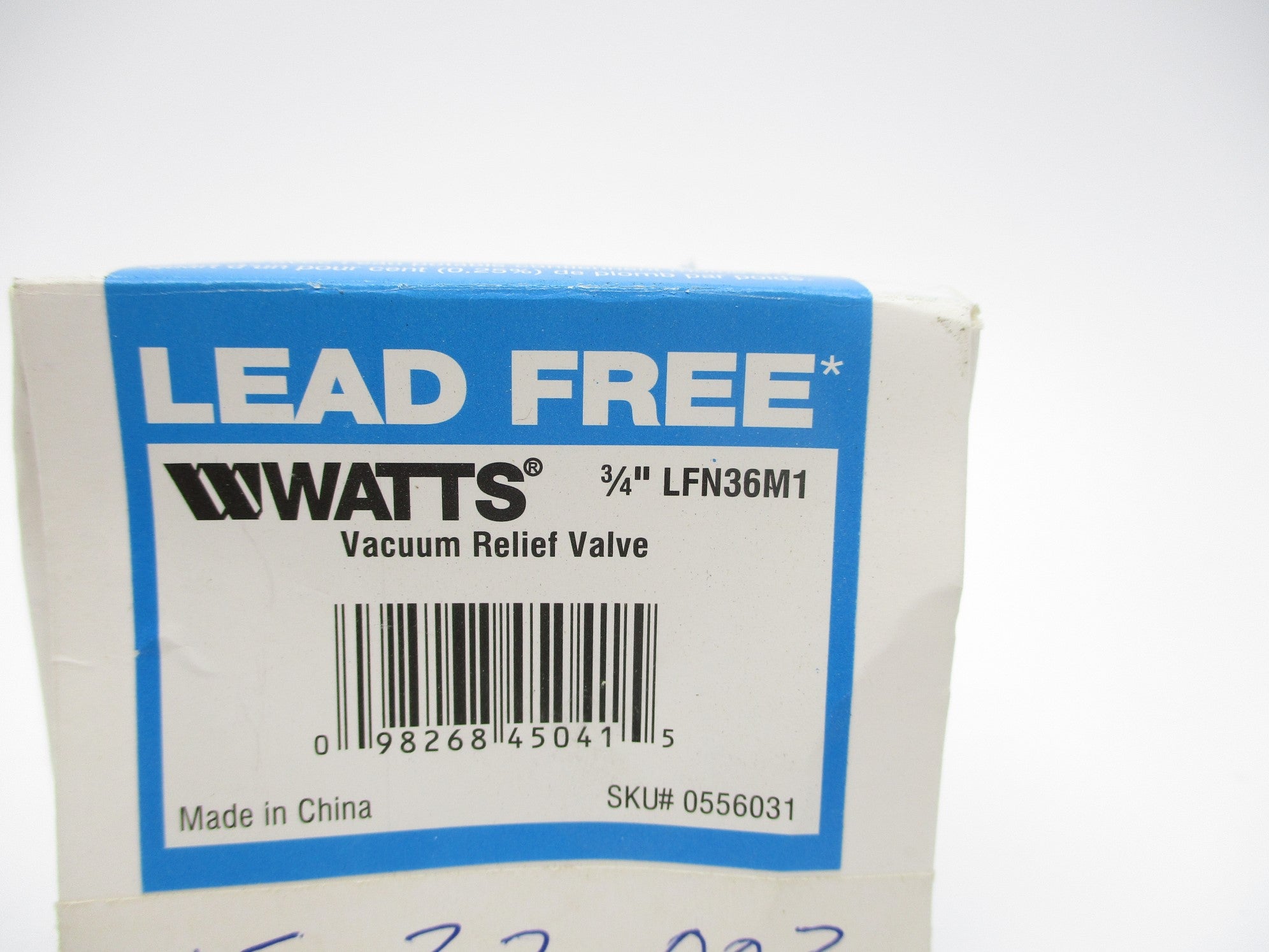 WATTS 0556031 LFN36M1-3/4 NSMP