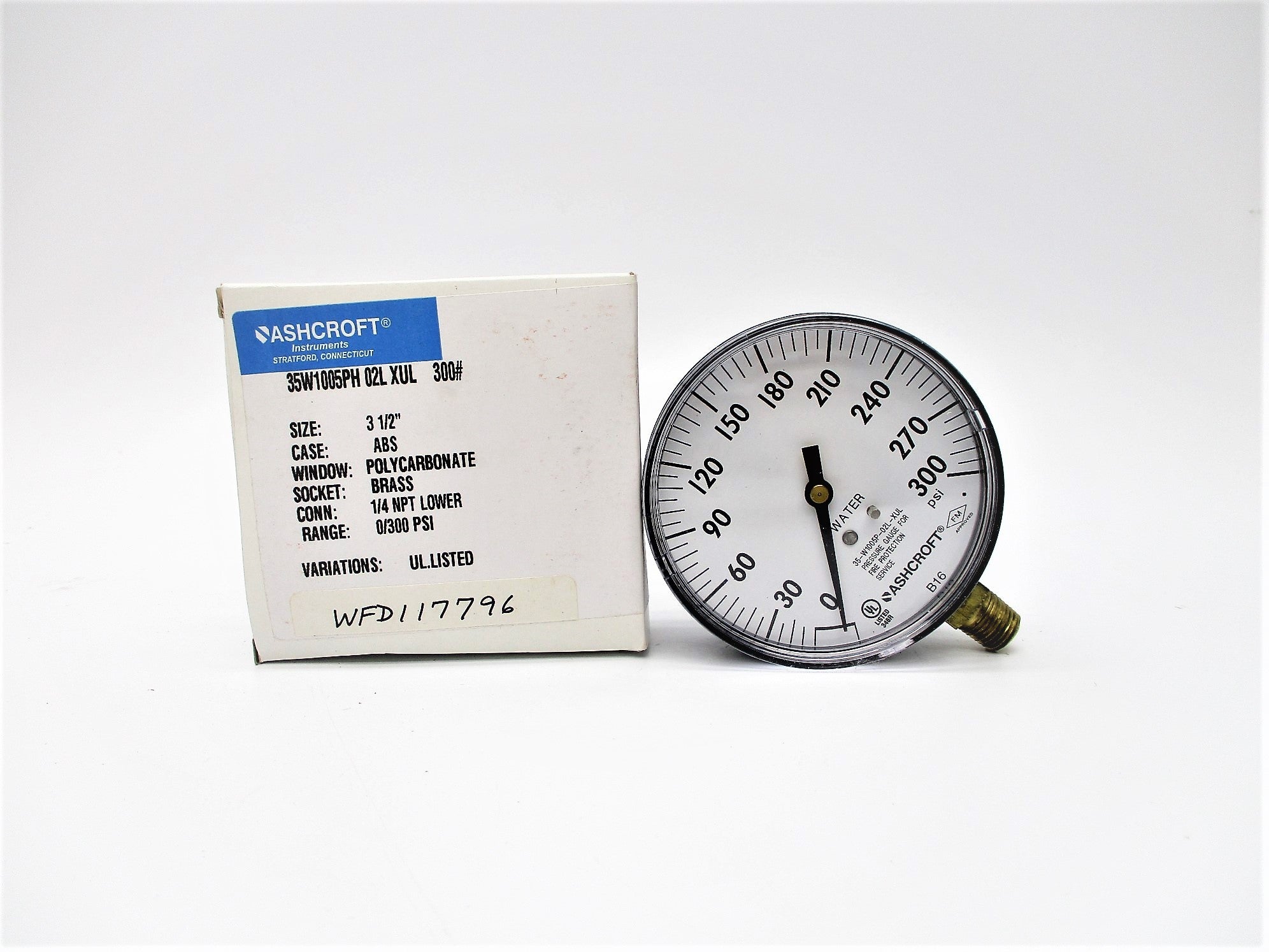 ASHCROFT 35W1005PH02LXUL300# NSMP