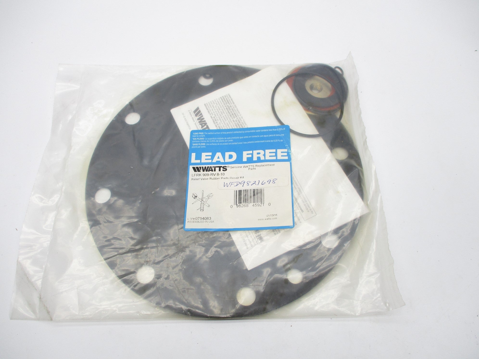 WATTS 0794083 LFRK909-RV8-10 NSMP