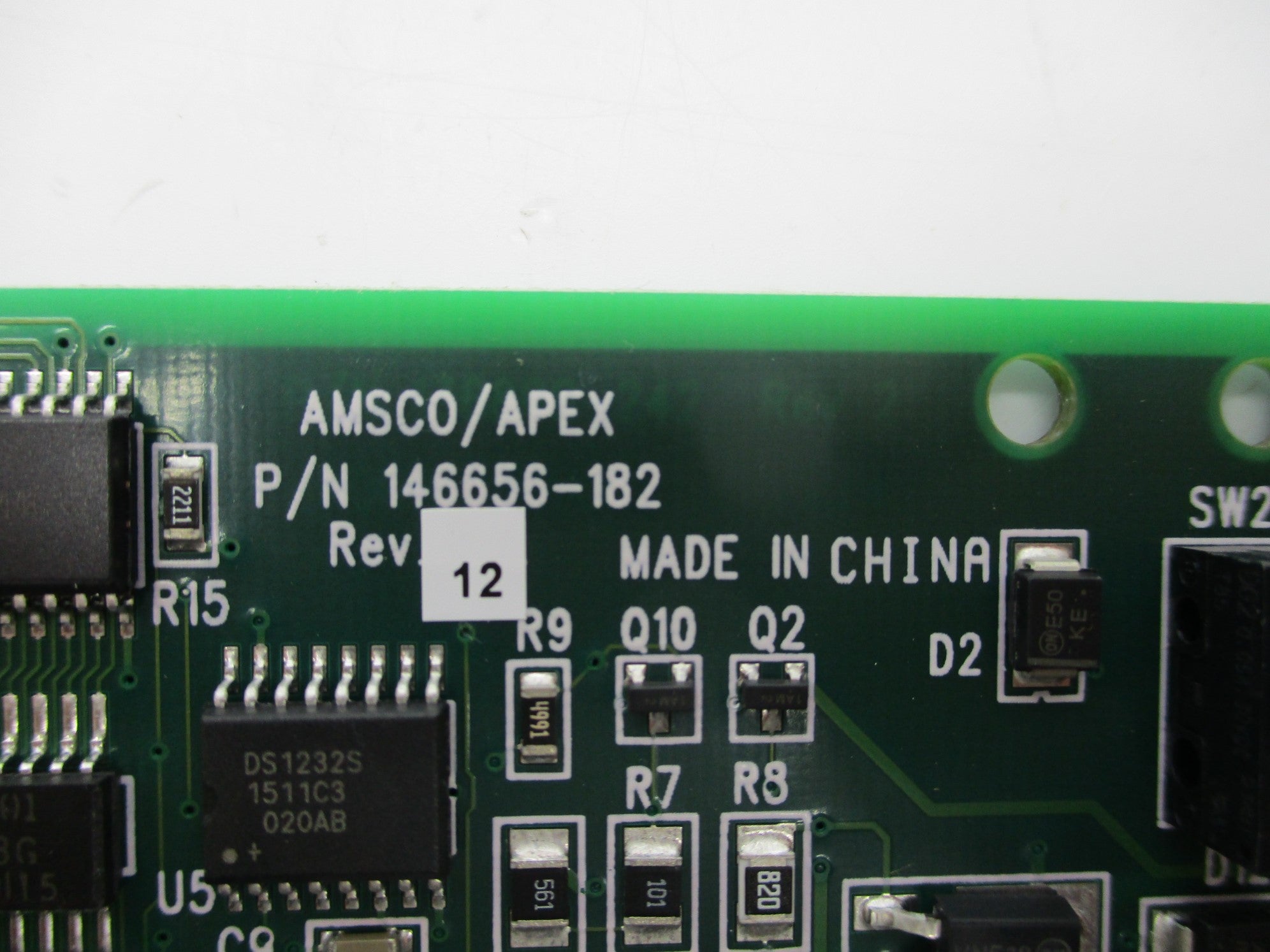 AMSCO/APEX 146656-182 REV. 12 NSNP