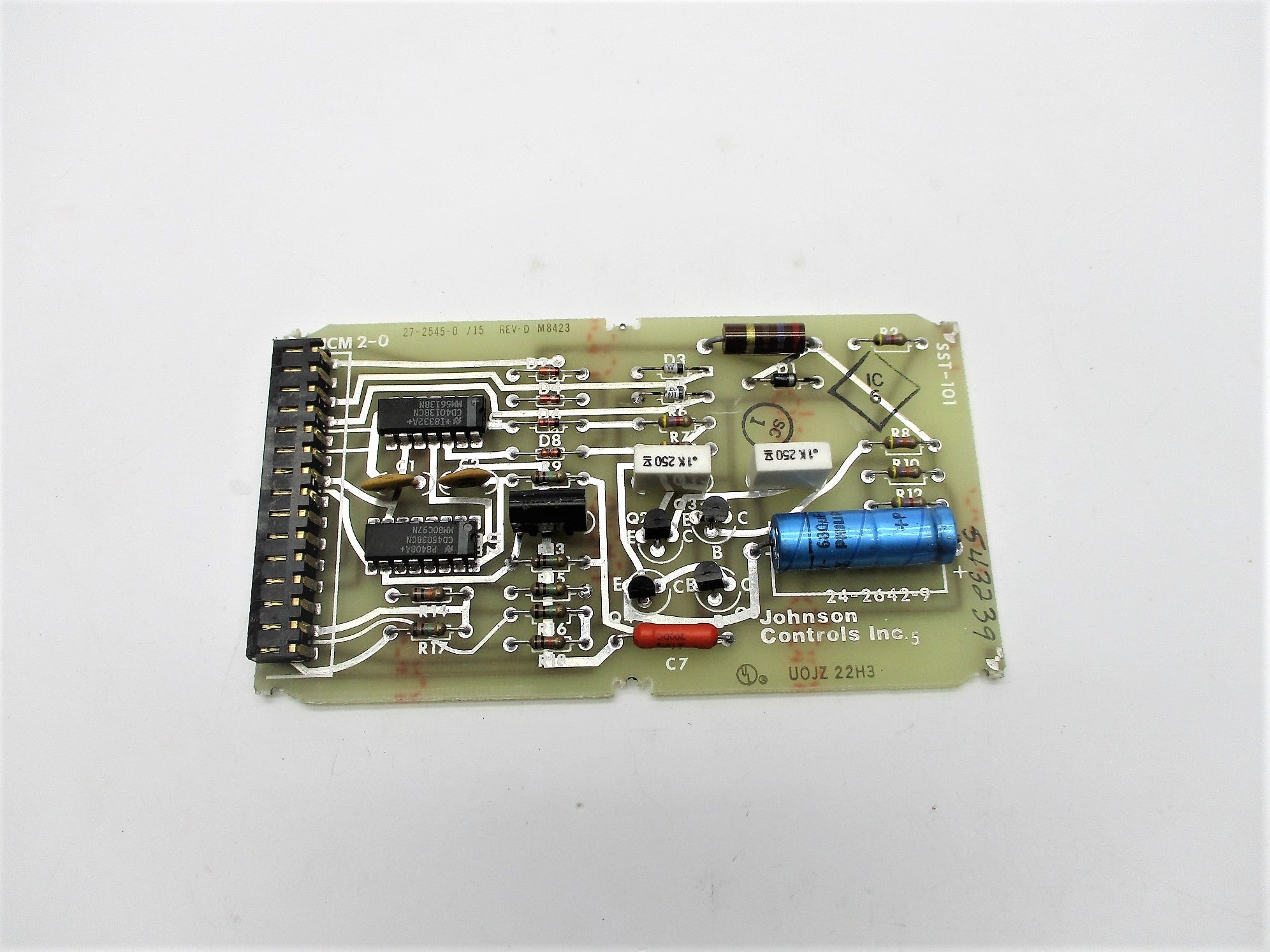 JOHNSON CONTROLS 27-2545-0 REV. D NSNP
