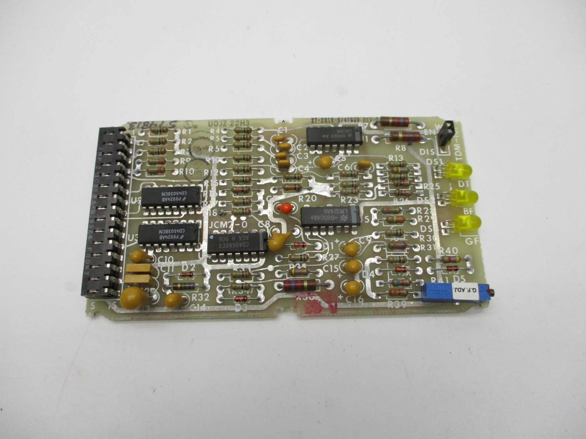 JOHNSON CONTROLS 27-2818-8 REV. D NSNP
