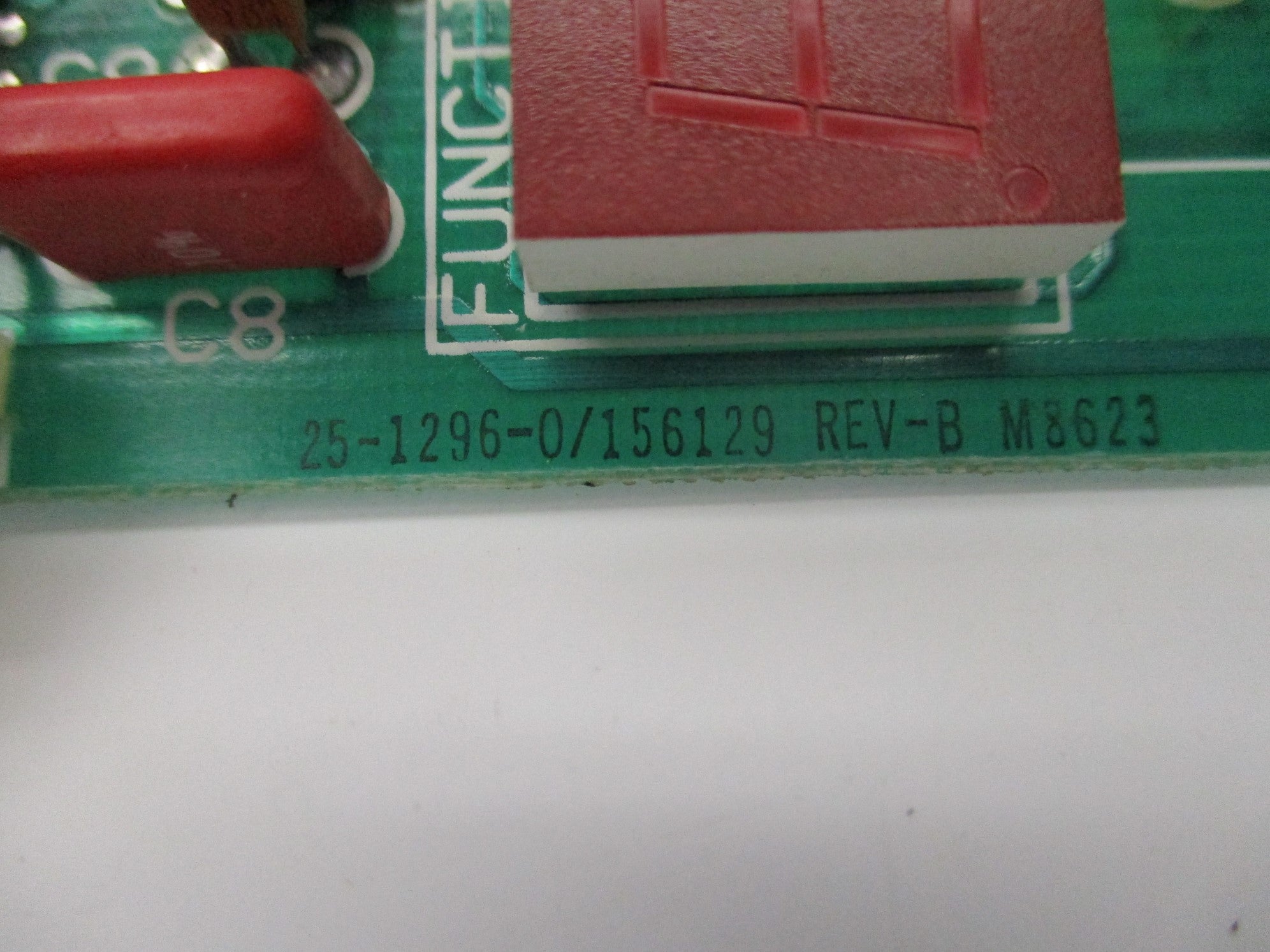 JOHNSON CONTROLS 25-1296-0 REV. B UNMP