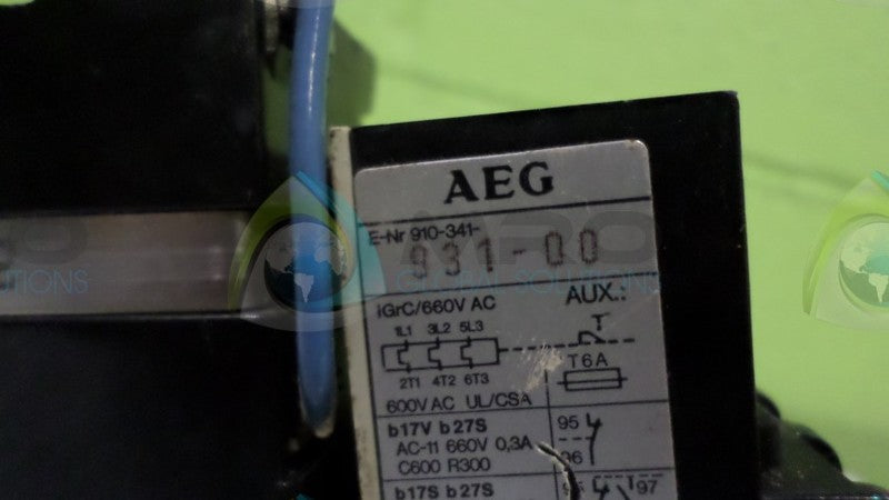 AEG 663-22 W/ 937-00 RELAY *USED*