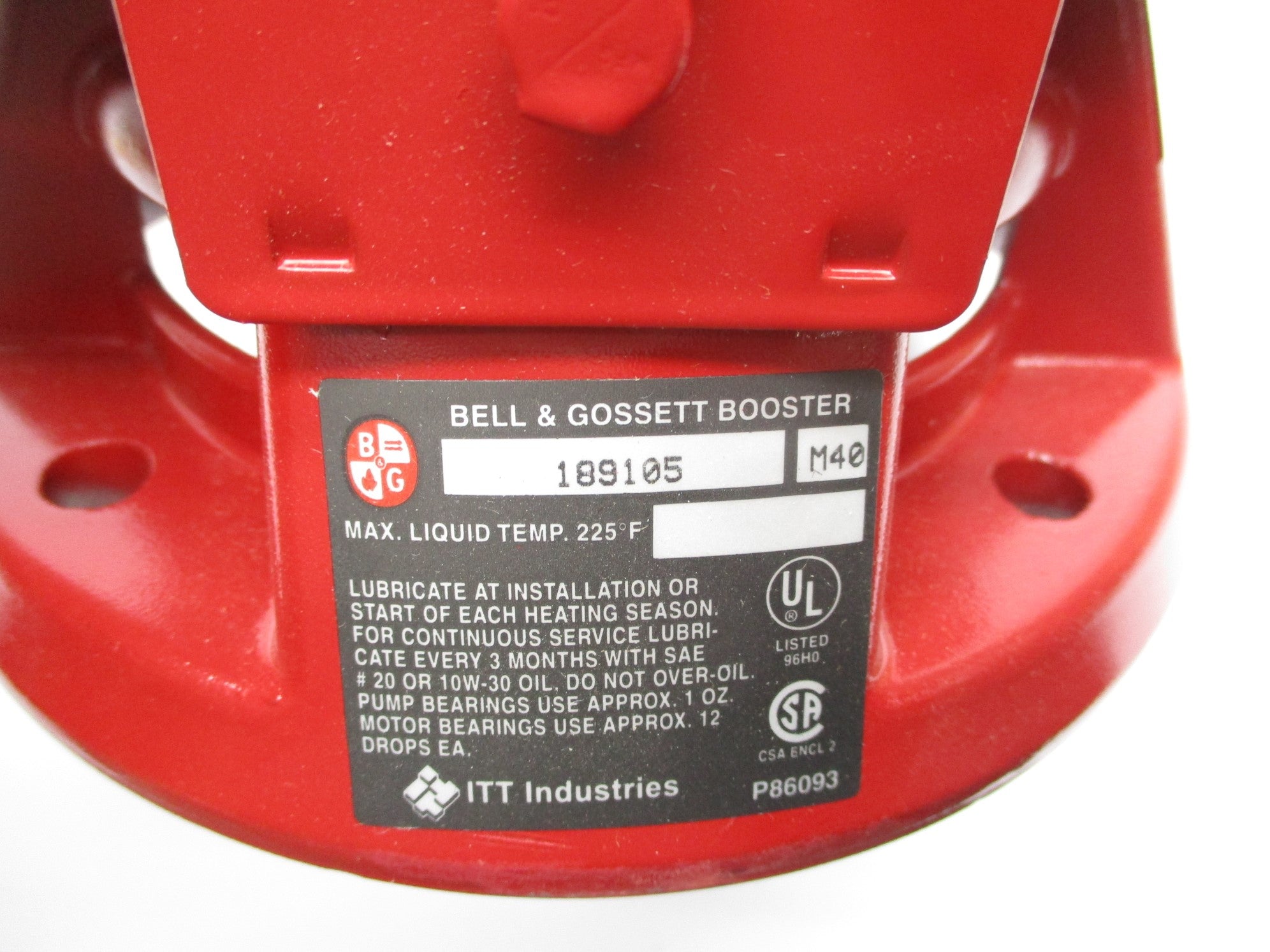 BELL & GOSSETT 189105 NSNP