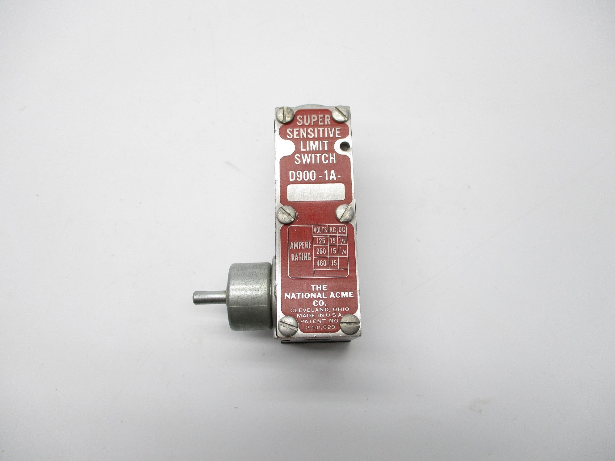 NATIONAL ACME D900-1A NSNP