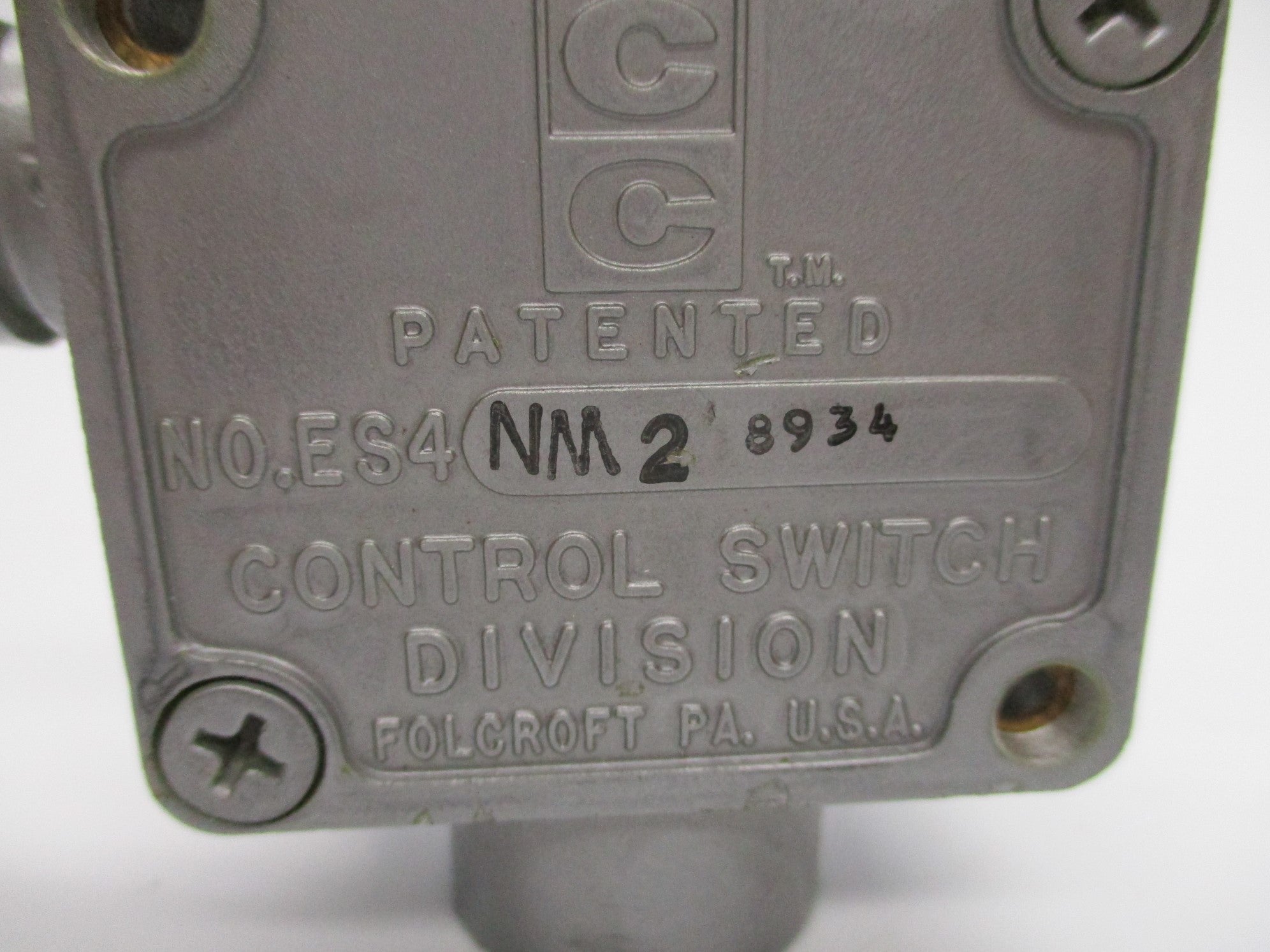 CONTROL SWITCH ES4-NM2 NSNP