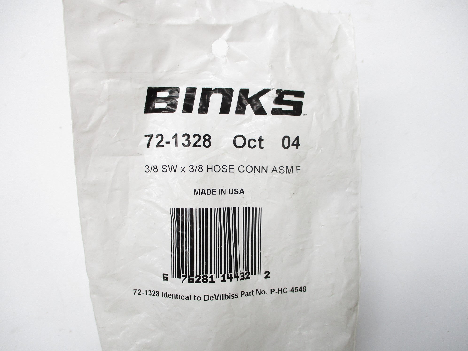 BINKS 72-1328 NSMP