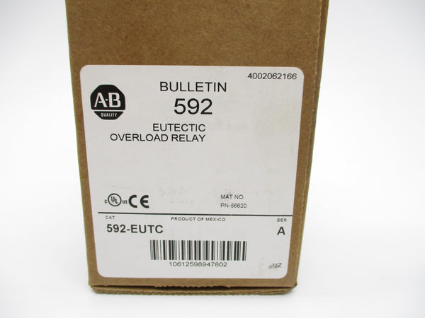 ALLEN BRADLEY 592-EUTC SER. A 120-600VAC (BR/WH) NSMP