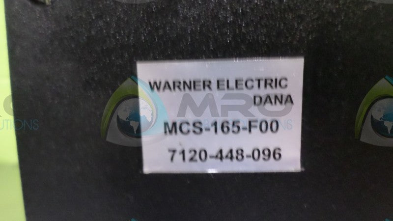 WARNER ELECTRIC MCS-165-F00 PHOTOELECTRIC SCANNER NSNP