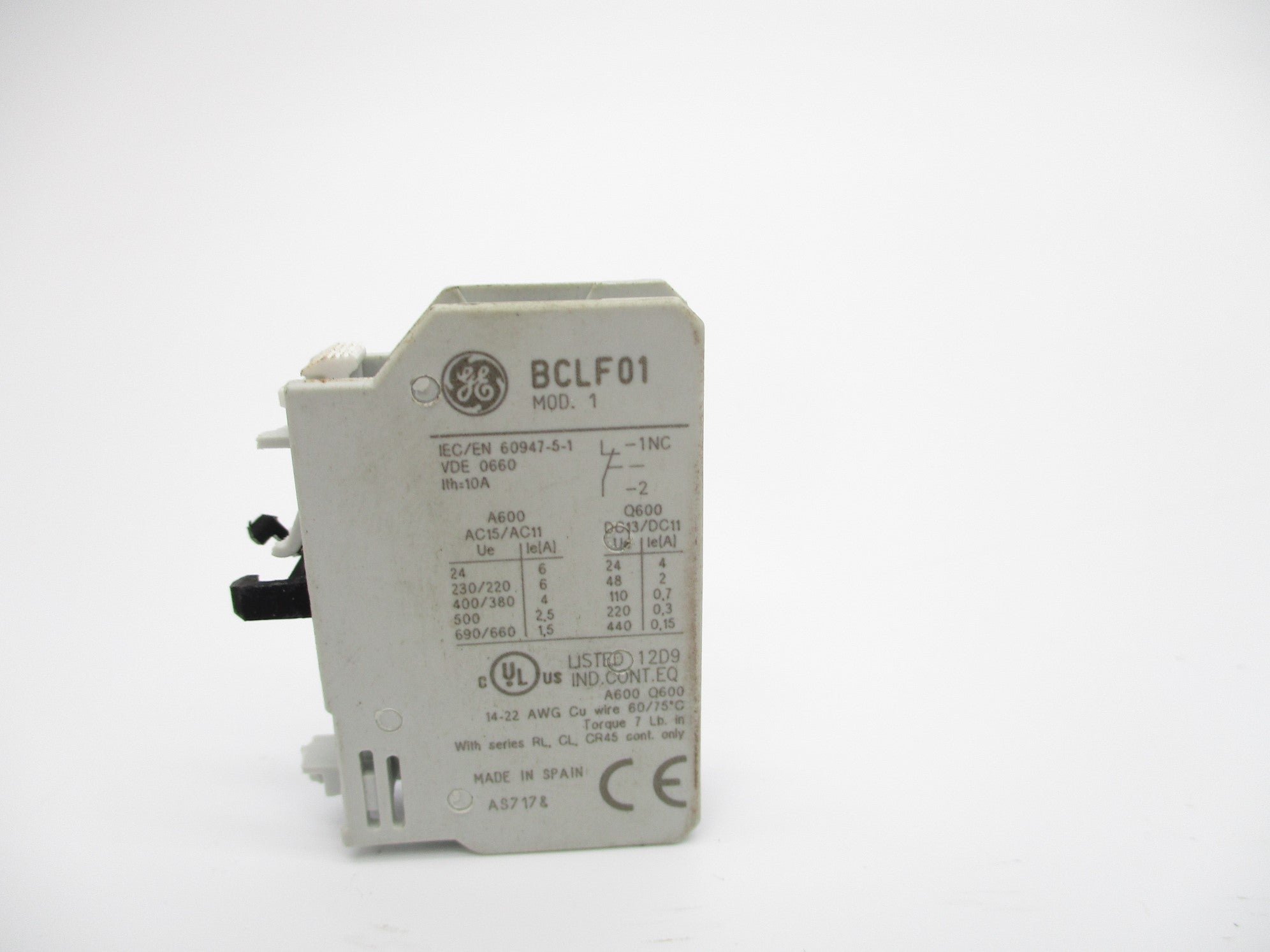 GENERAL ELECTRIC BCLF01 UNMP