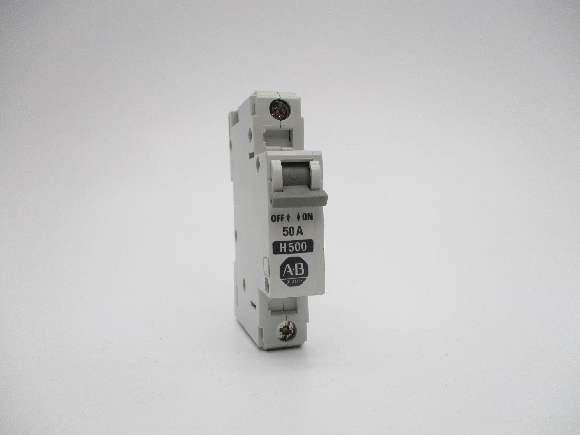 ALLEN BRADLEY 1492-CB1H500 SER. B 50A 277V (GY/BL) NSMP