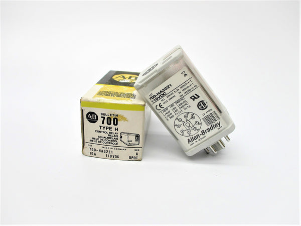ALLEN BRADLEY 700-HA32Z1 SER. A 10A 110V (BK/YL) NSMP