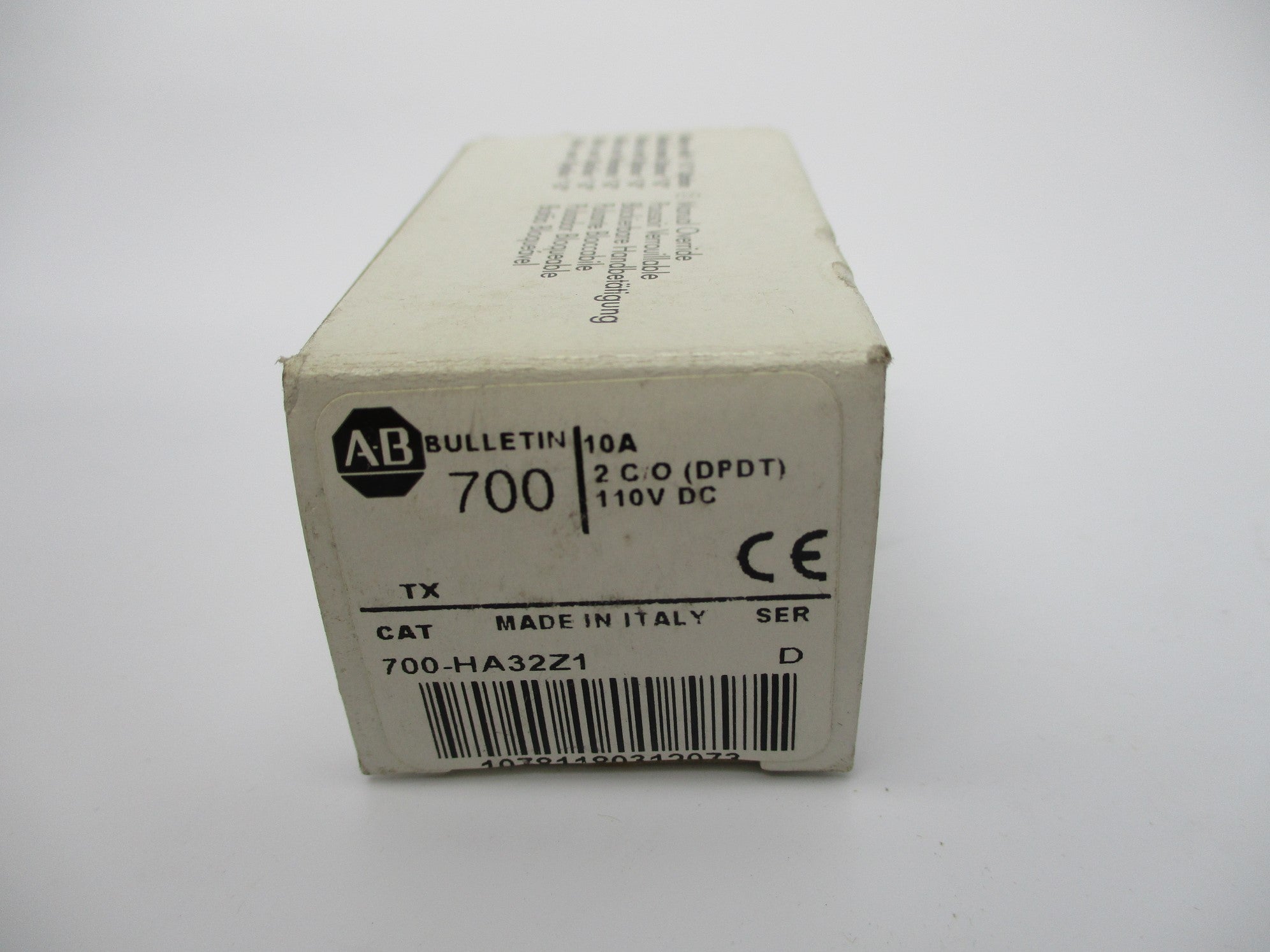 INDUSTRIAL SPARE PART 700-HA32Z1 SER. D 110VDC 10A (WH) NSMP
