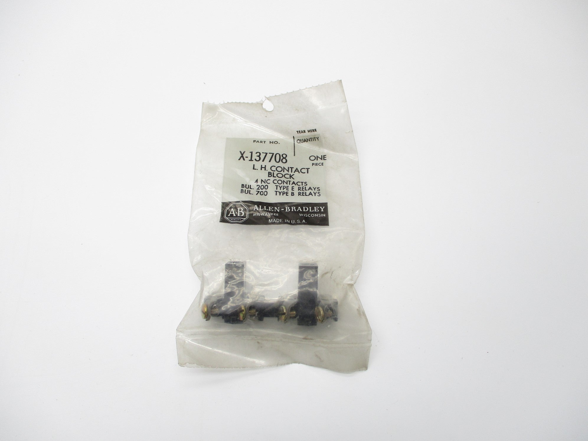 INDUSTRIAL SPARE PART X-137708 NSMP