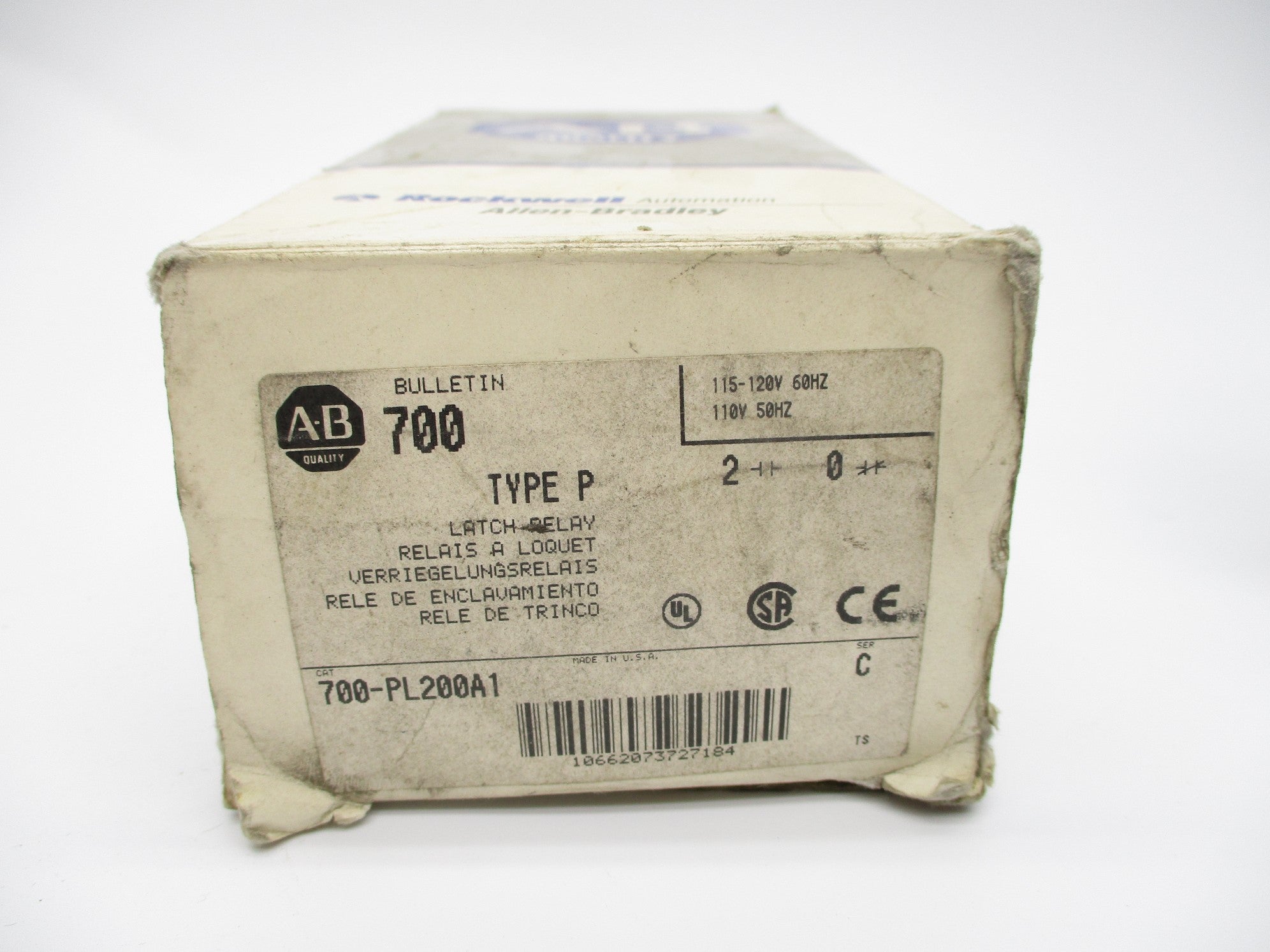 INDUSTRIAL SPARE PART 700-PL200A1 SER. C 110/120V 60A (GY/BL) NSMP