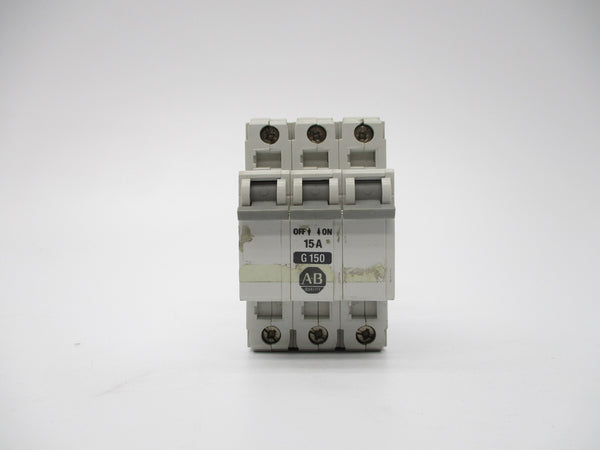 ALLEN BRADLEY 1492-CB3G150 SER. B 480V 15A UNMP
