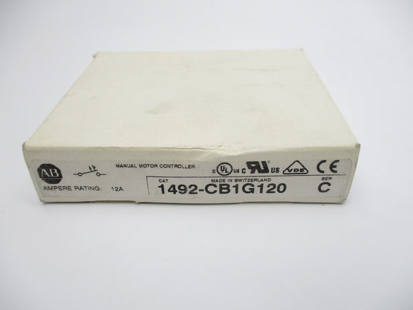ALLEN BRADLEY 1492-CB1G120 SER. C 12A (WH) NSMP
