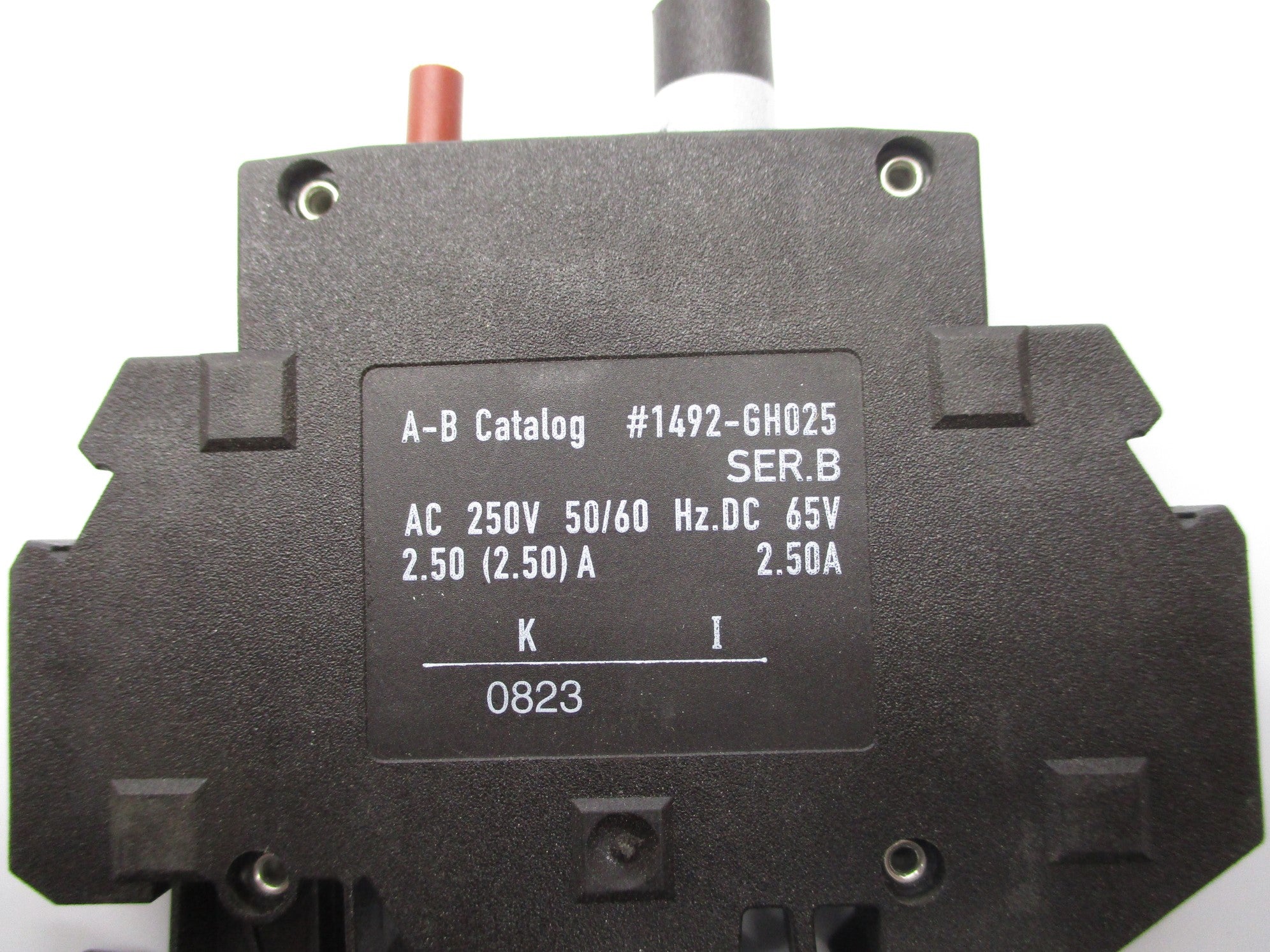 ALLEN BRADLEY 1492-GH025 SER. B 2.50A 250V NSNP