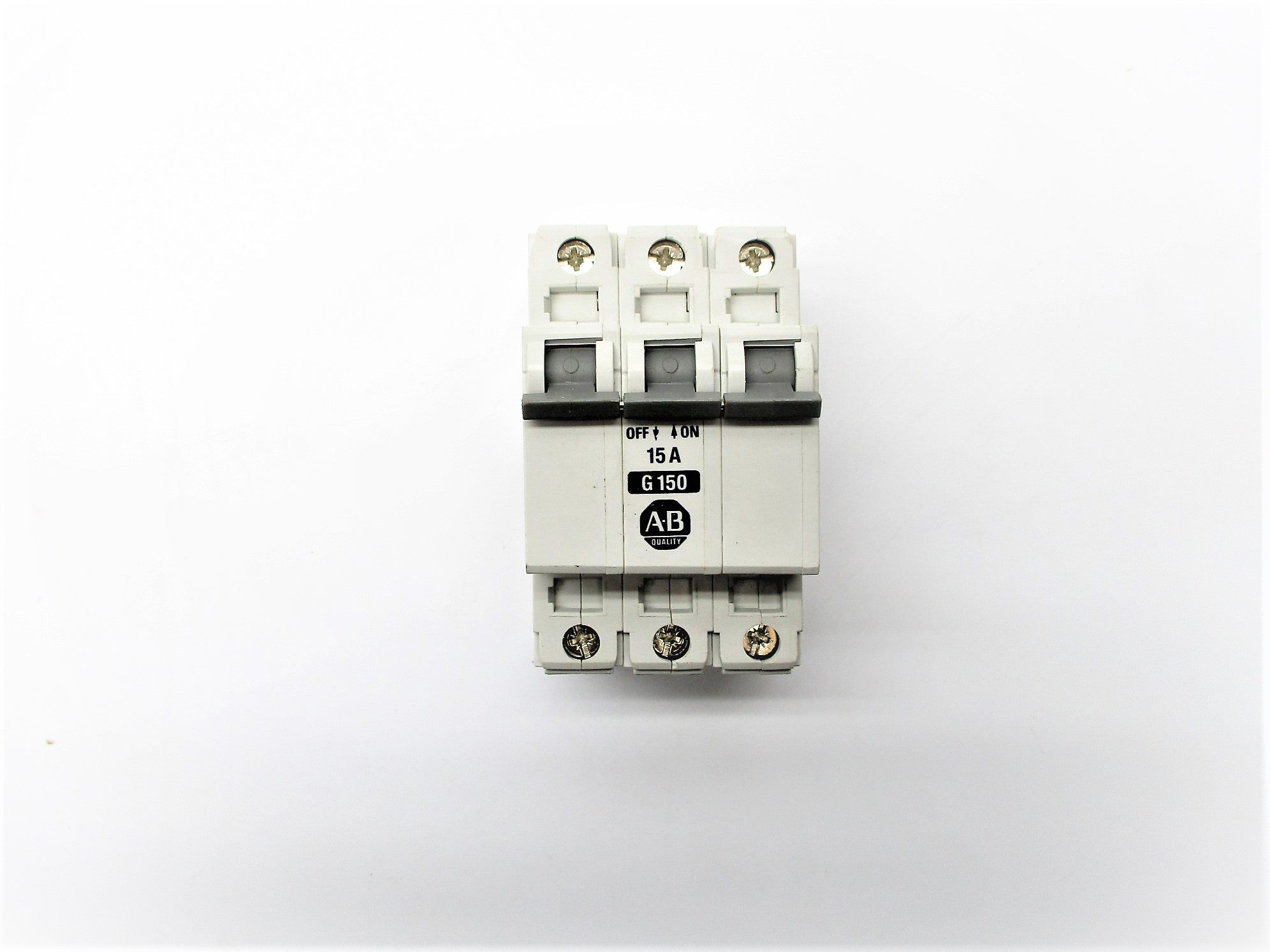 ALLEN BRADLEY 1492-CB3G150 SER. B 480VAC 15A NSNP