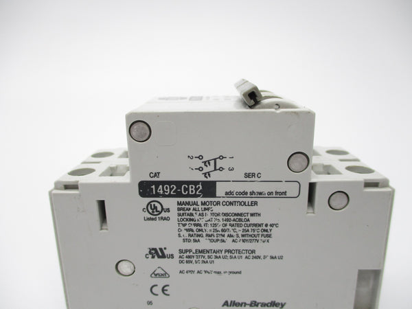 ALLEN BRADLEY 1492-CB2H040 SER. C 40A 277V NSNP