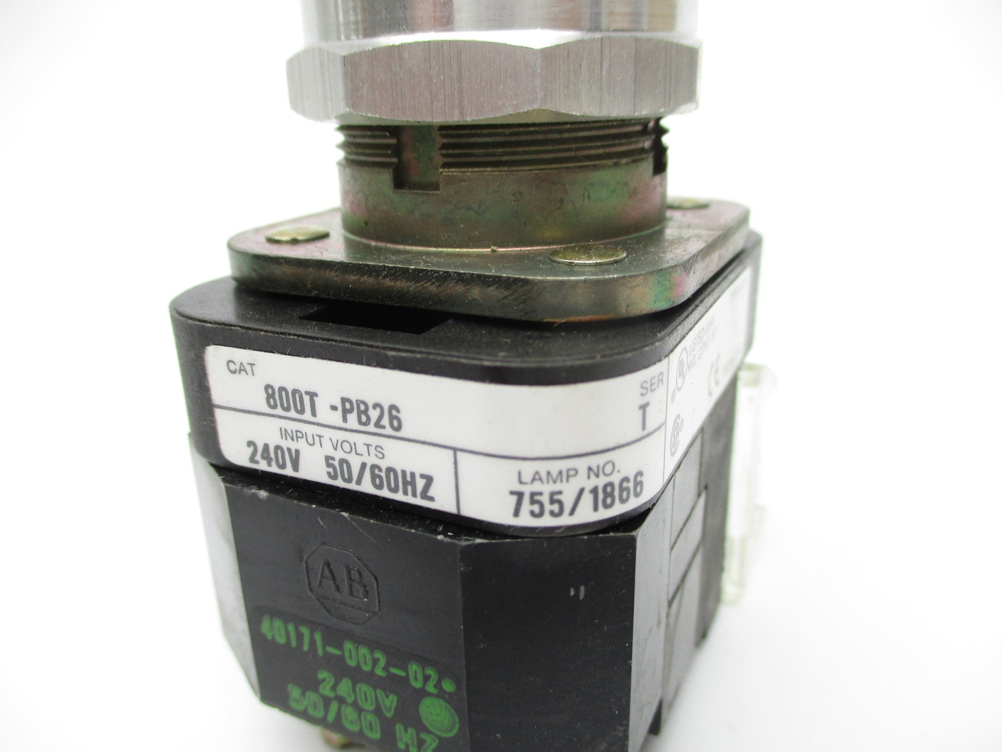 ALLEN BRADLEY 800T-PB26 SER. T NSNP