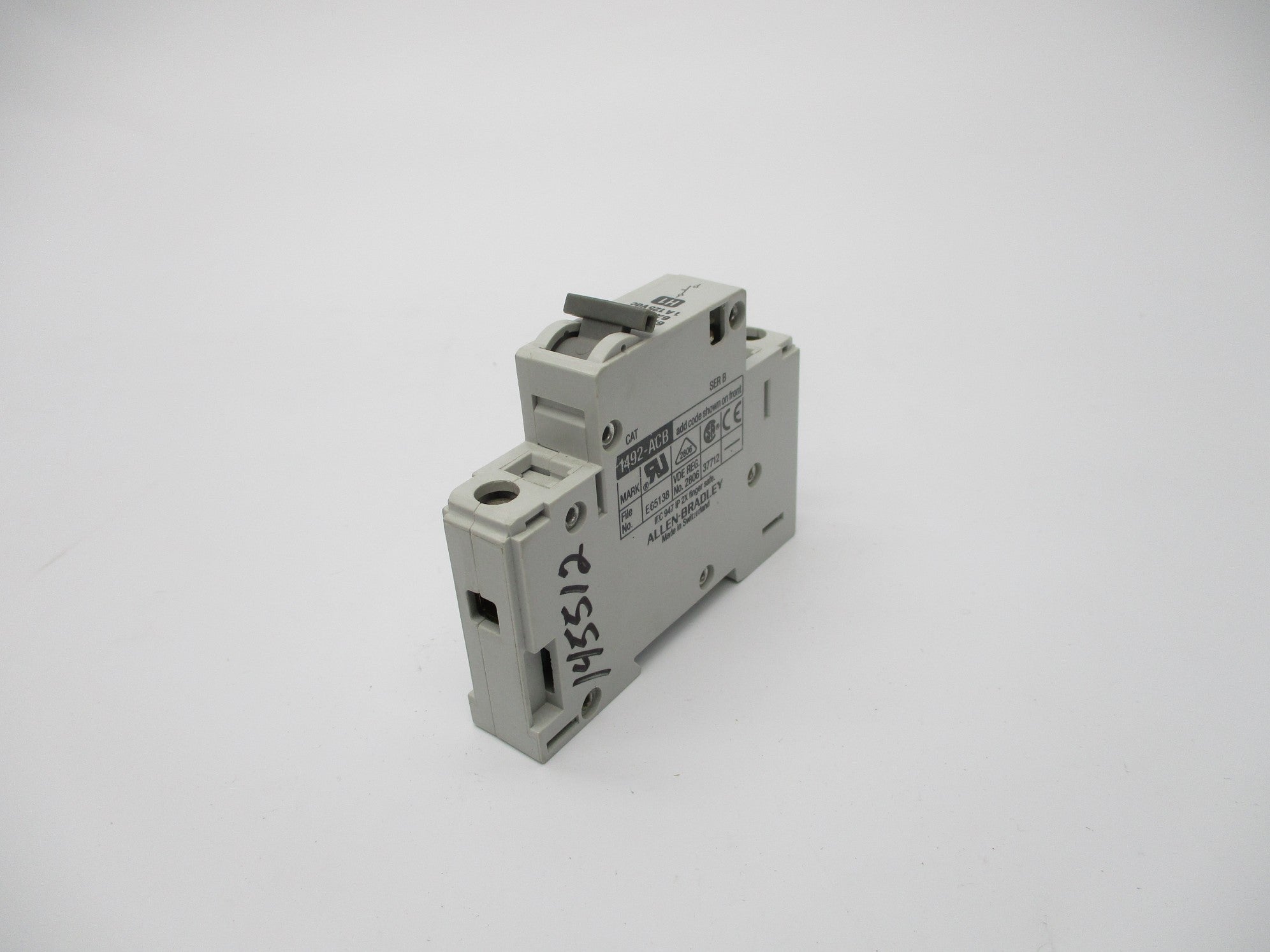 ALLEN BRADLEY 1492-ACBH1 SER. B 1A 277V (AS PICTURED) NSNP