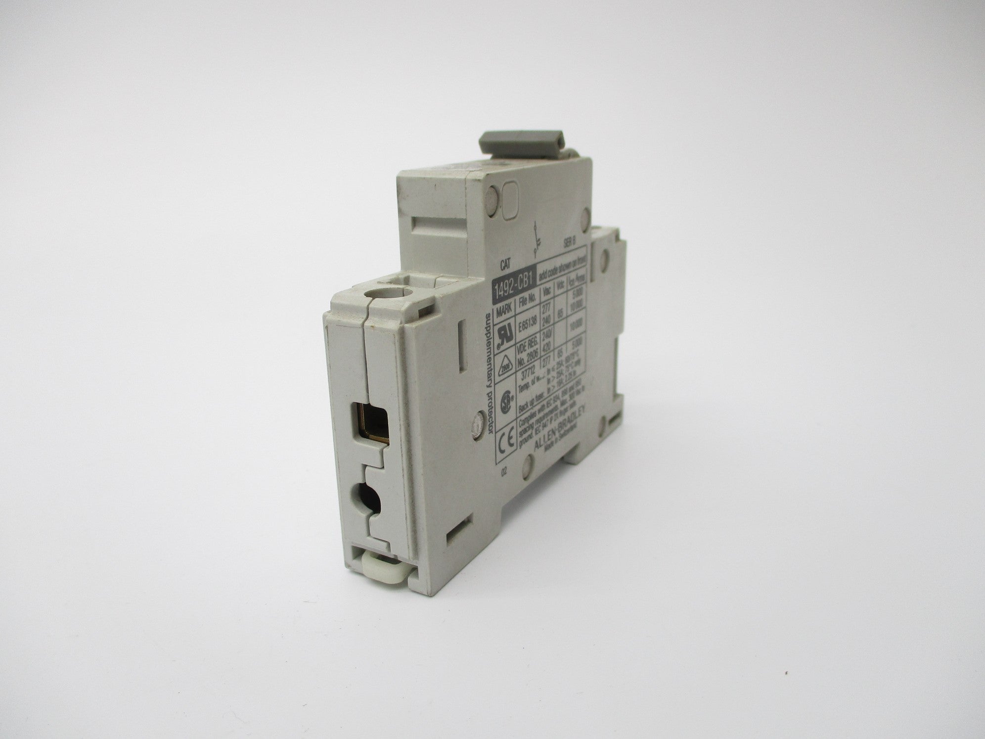 ALLEN BRADLEY 1492-CB1G250 SER. B 25A 277V UNMP