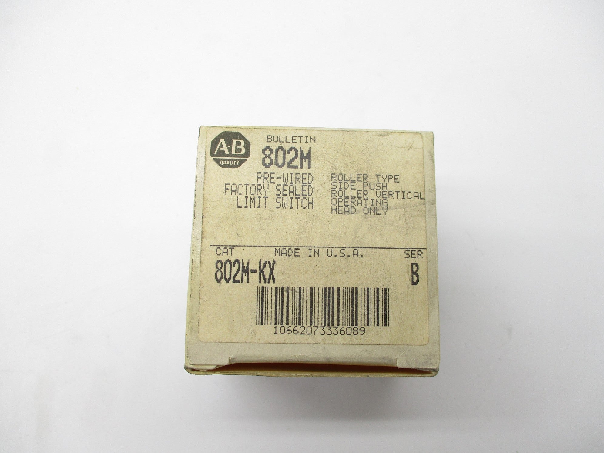 INDUSTRIAL SPARE PART 802M-KX SER. B (GY/BL) NSMP