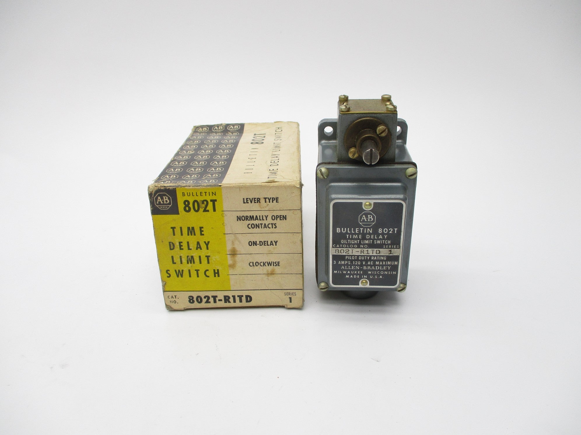 INDUSTRIAL SPARE PART 802T-R1TD SER. 1 (BK/YL) NSMP