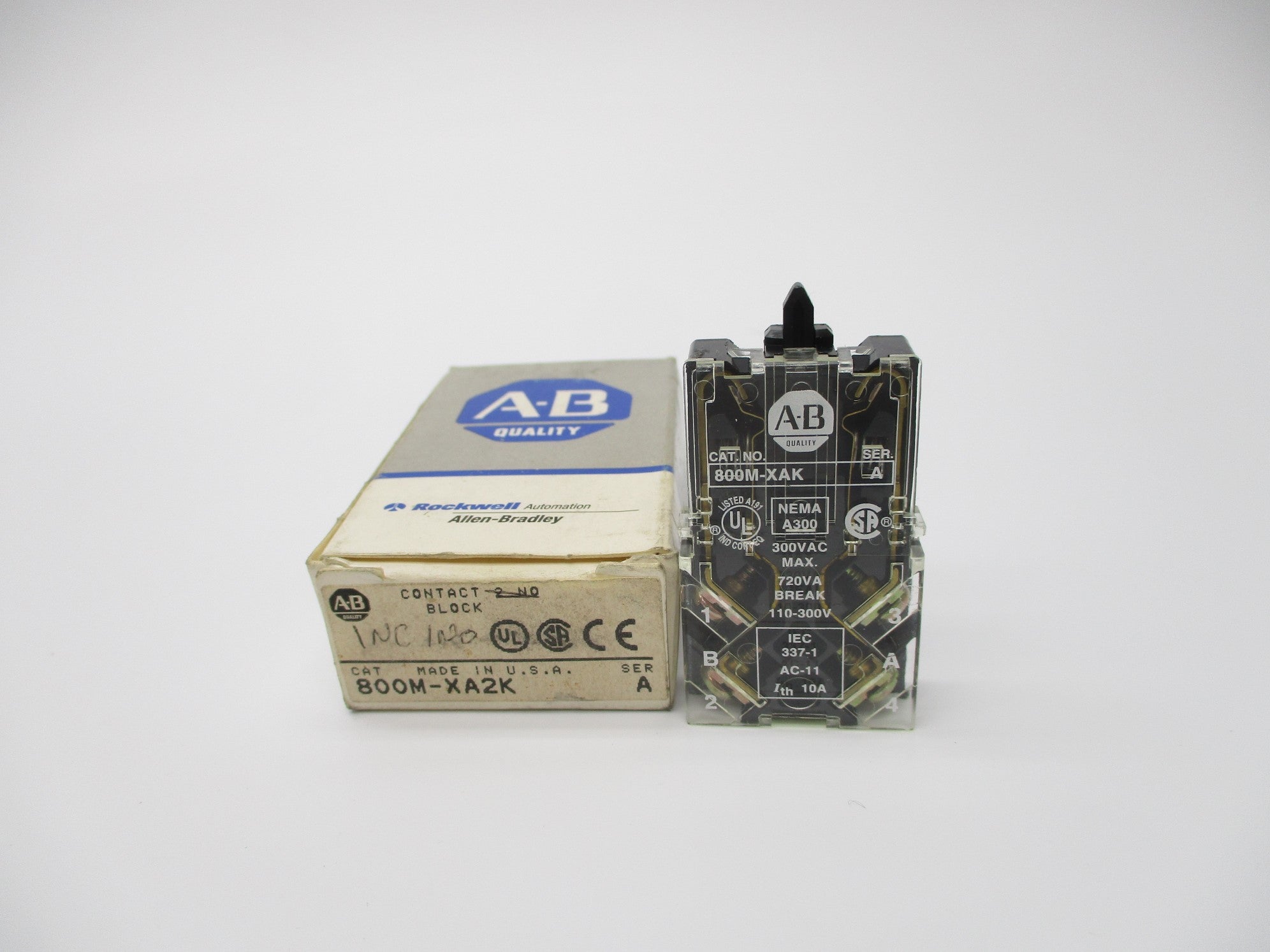 INDUSTRIAL SPARE PART 800M-XA2K SER. A (GY/BL) NSMP