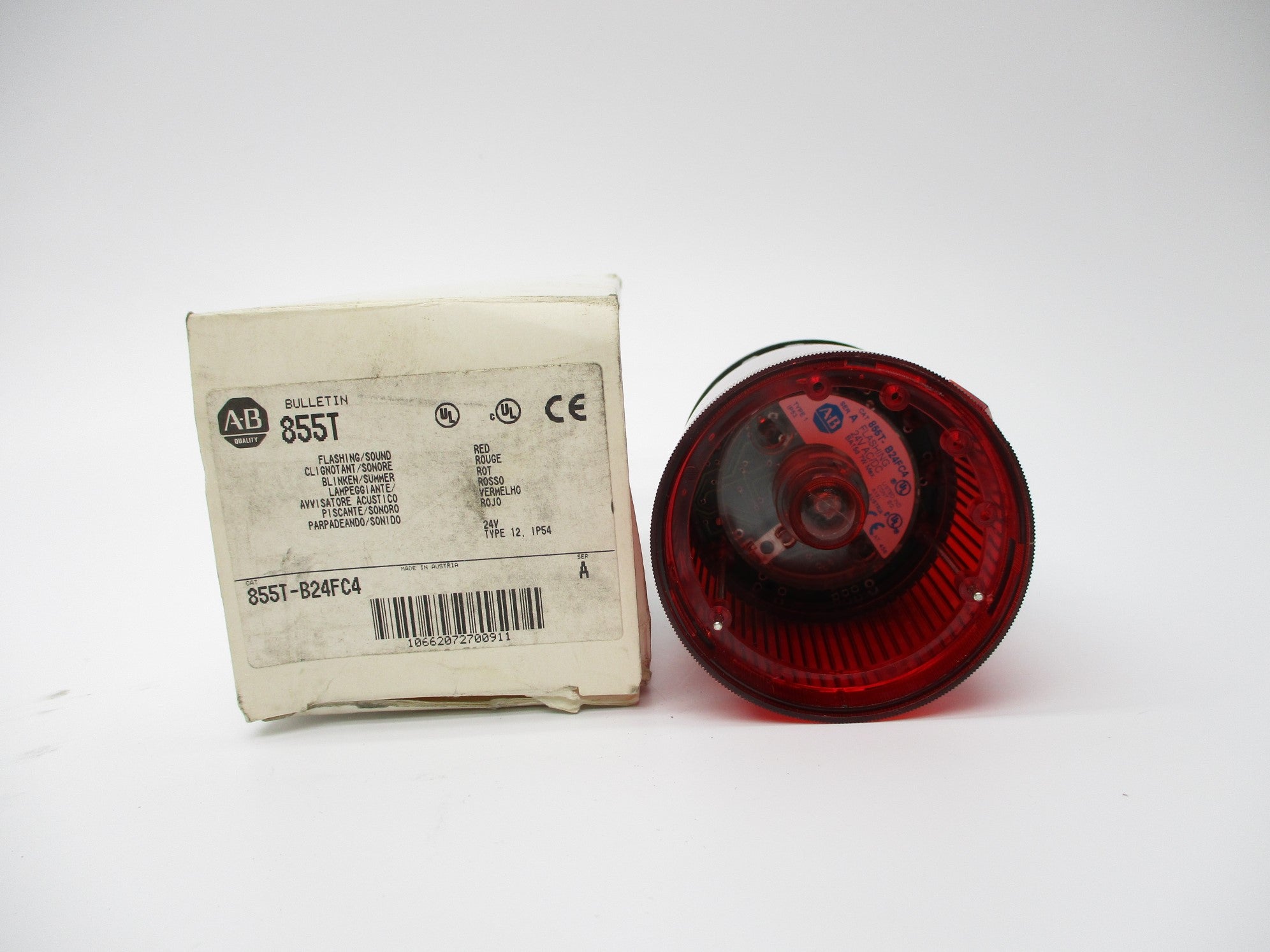 ALLEN BRADLEY 855T-B24FC4 SER. A (WH) NSMP