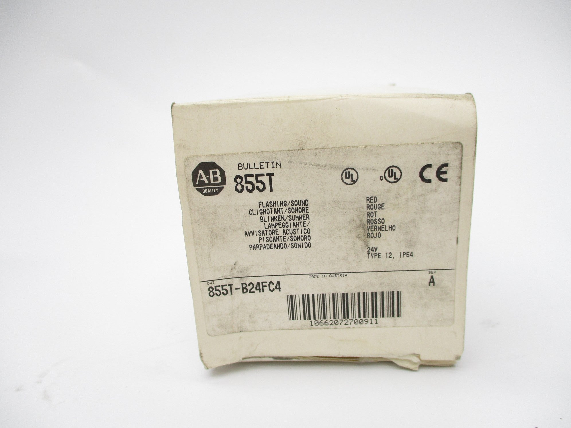 ALLEN BRADLEY 855T-B24FC4 SER. A (WH) NSMP